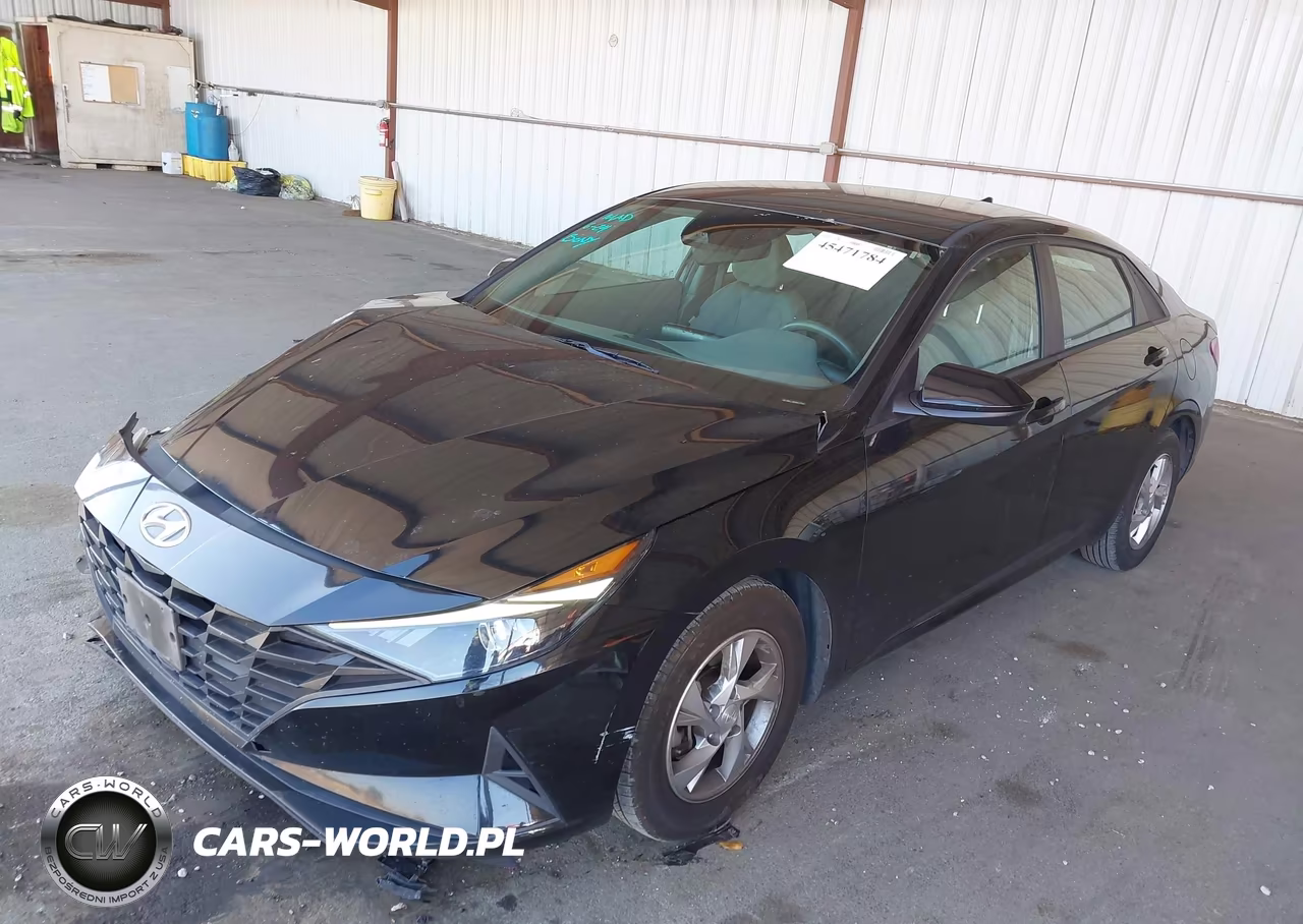 2021 Hyundai Elantra Se VIN:KMHLL4AG1MU177593 - 2