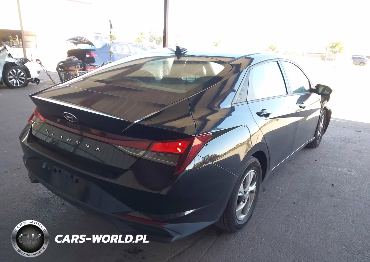 2021 Hyundai Elantra Se VIN:KMHLL4AG1MU177593 - 4