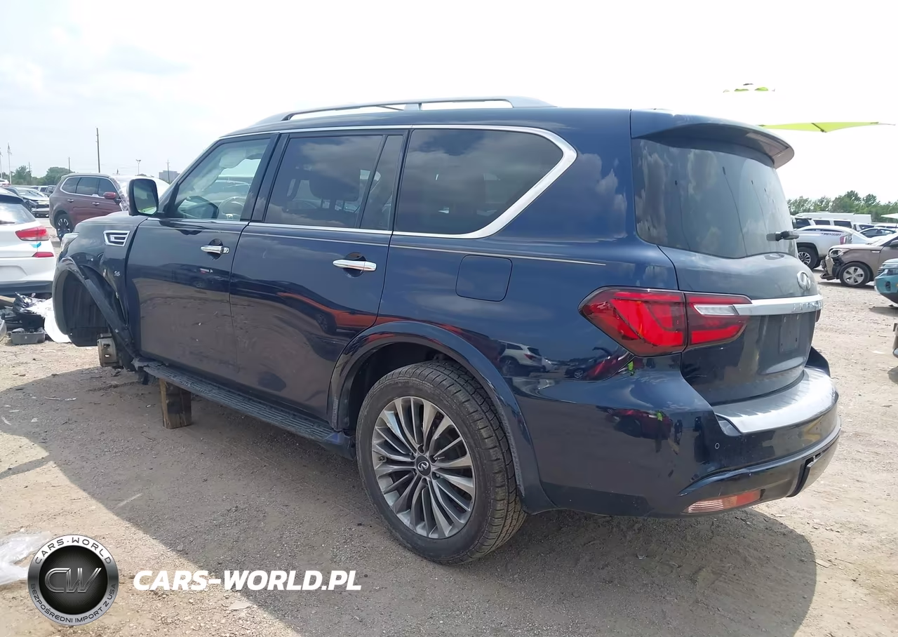 2018 Infiniti Qx80 VIN:JN8AZ2NF1J9663923 - 3