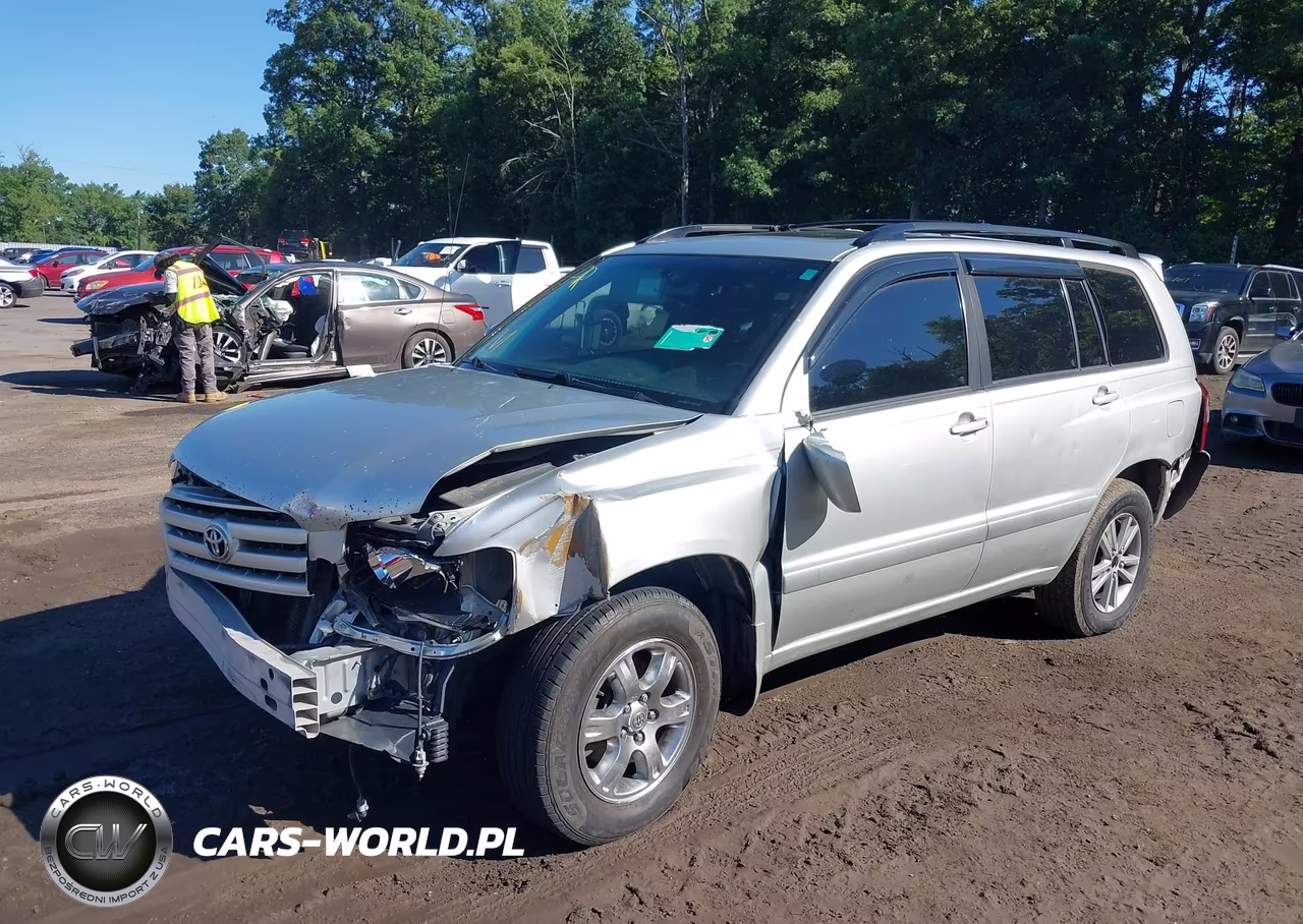 2007 Toyota Highlander V6 (2 Rows) (A5) VIN:JTEGP21A570147272 - 2