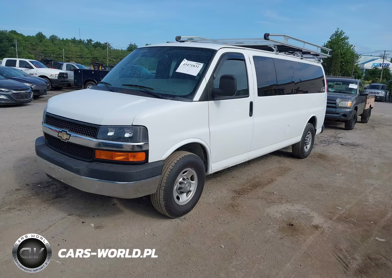 2014 Chevrolet Express 3500 Lt VIN:1GAZG1FGXE1183558 - 2