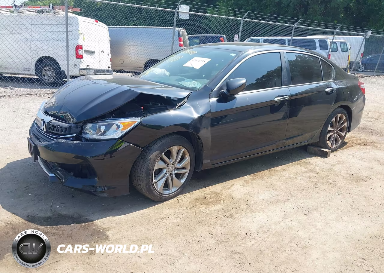 2017 Honda Accord Lx VIN:1HGCR2F34HA130466 - 2