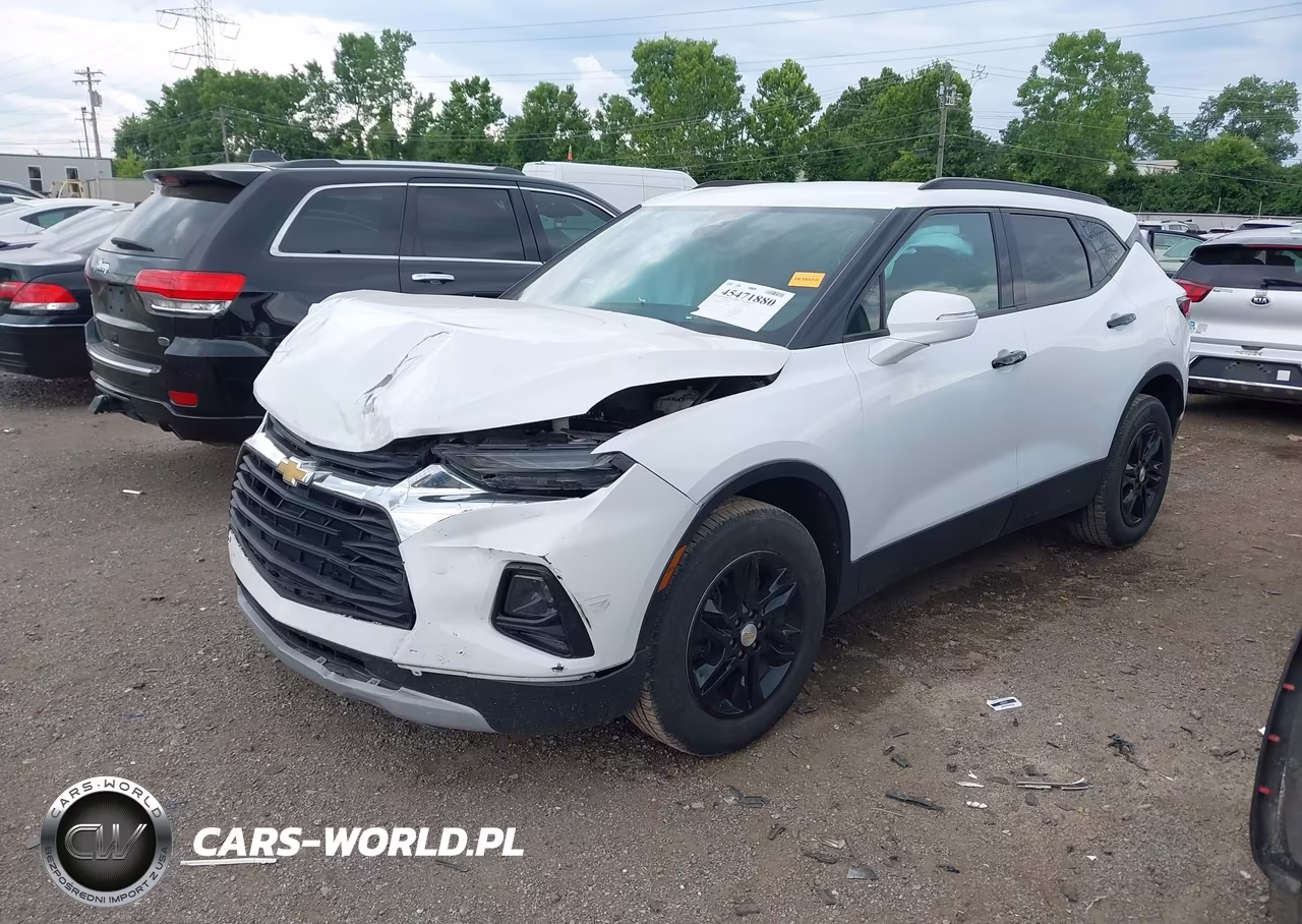 2022 Chevrolet Blazer Awd 2Lt VIN:3GNKBHR44NS152698 - 2