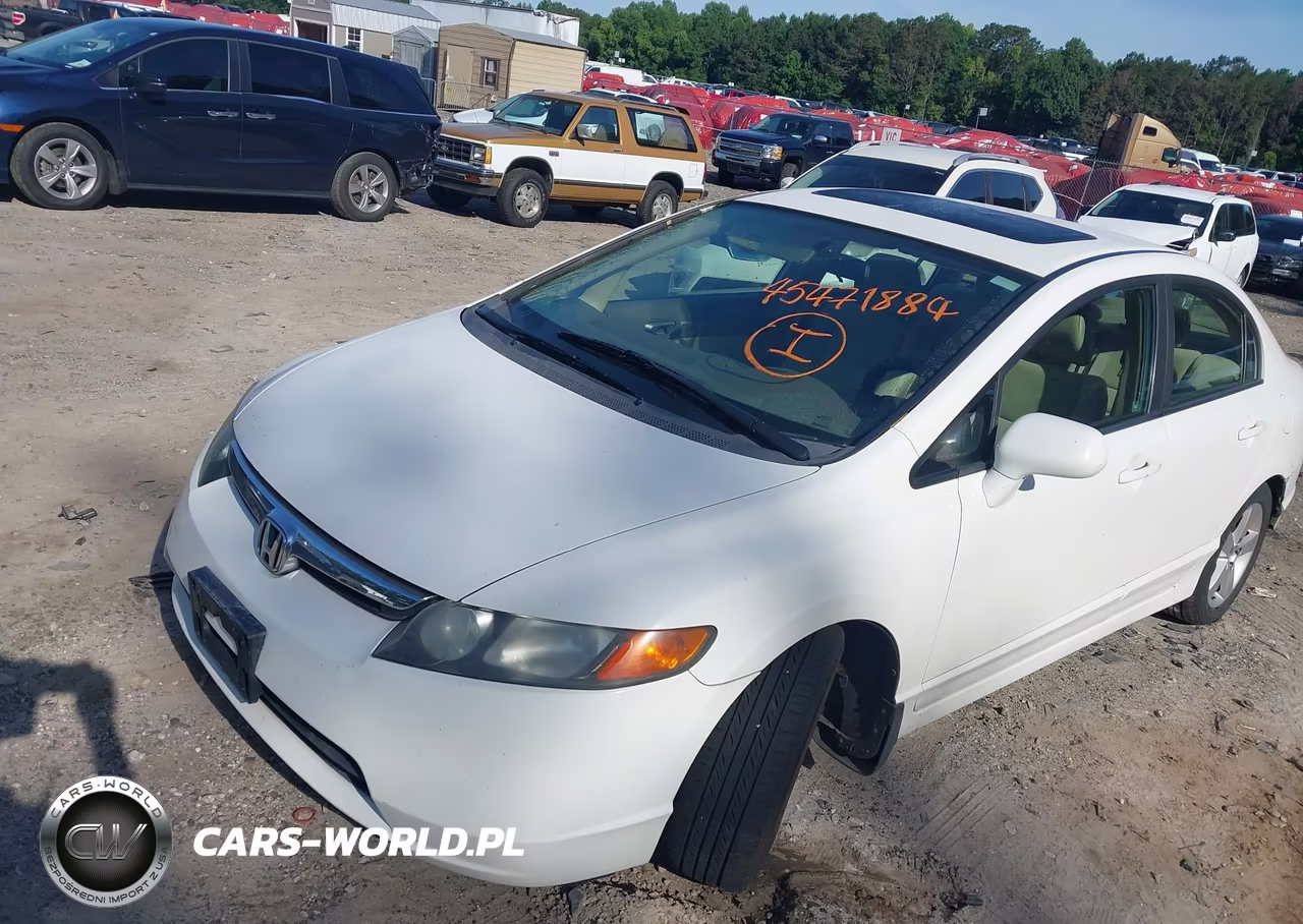 2008 Honda Civic Ex VIN:1HGFA16838L006347 - 6