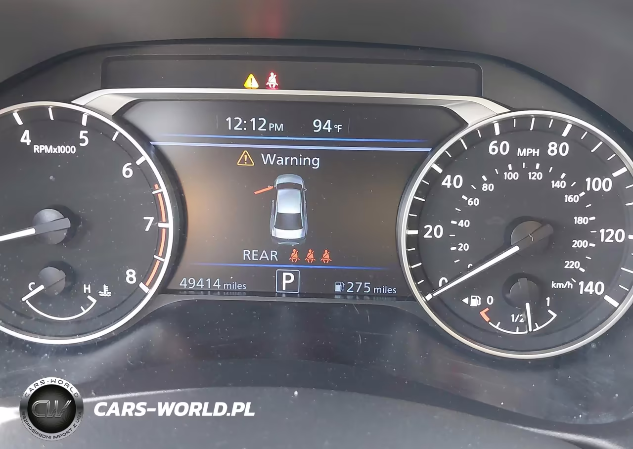 2025 Nissan Altima Sv Fwd VIN:1N4BL4DVXSN314621 - 7