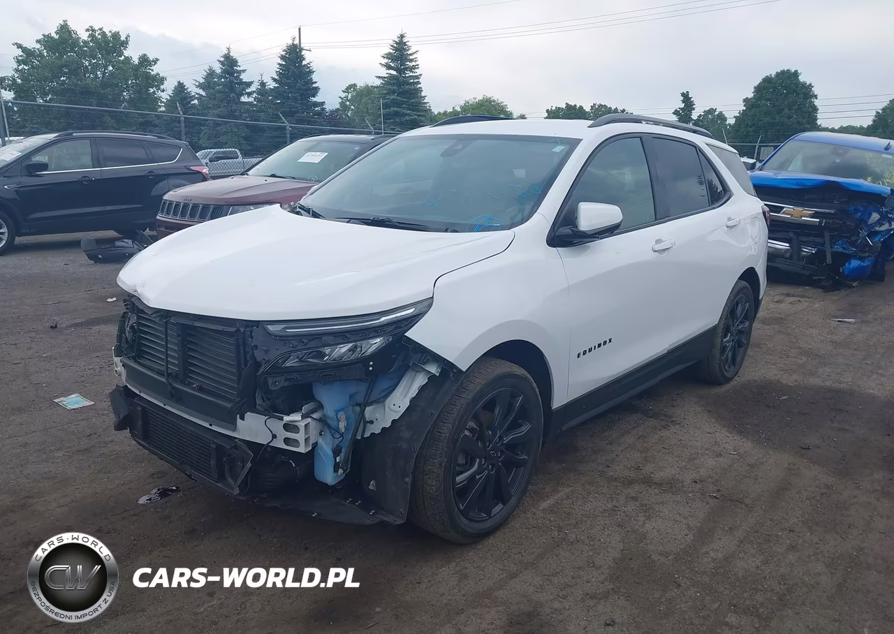 2024 Chevrolet Equinox Fwd Rs VIN:3GNAXMEG1RS109769 - 2