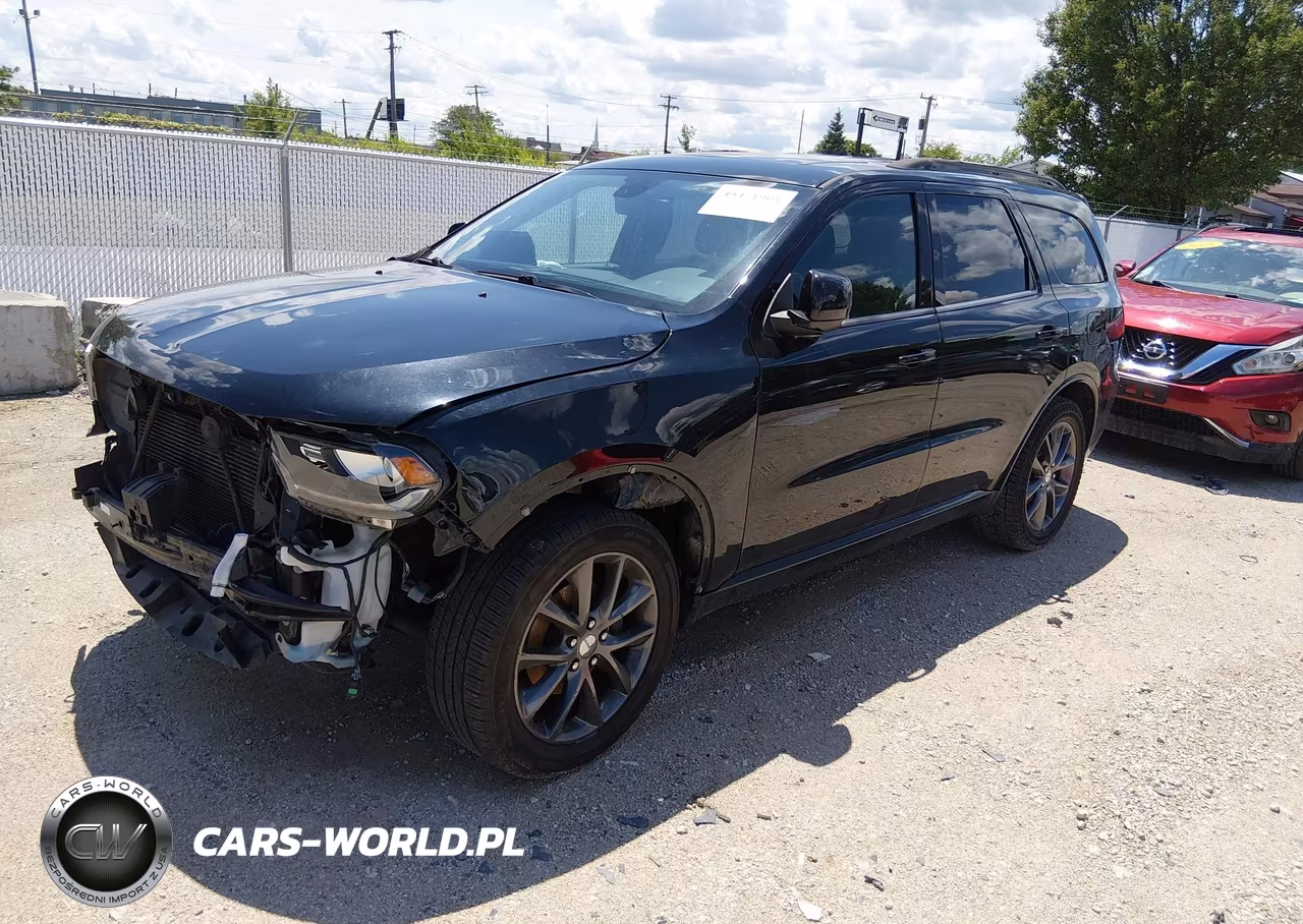 2018 Dodge Durango Gt Awd VIN:1C4RDJDG0JC116971 - 2