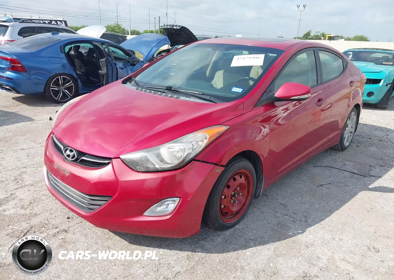 2013 Hyundai Elantra Limited VIN:KMHDH4AE1DU974088 - 2