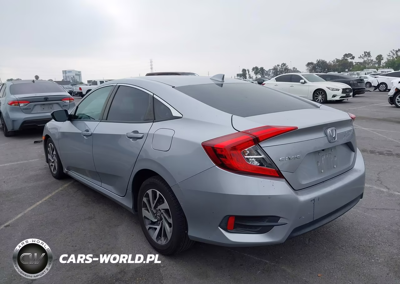2018 Honda Civic Ex VIN:2HGFC2F70JH502605 - 3