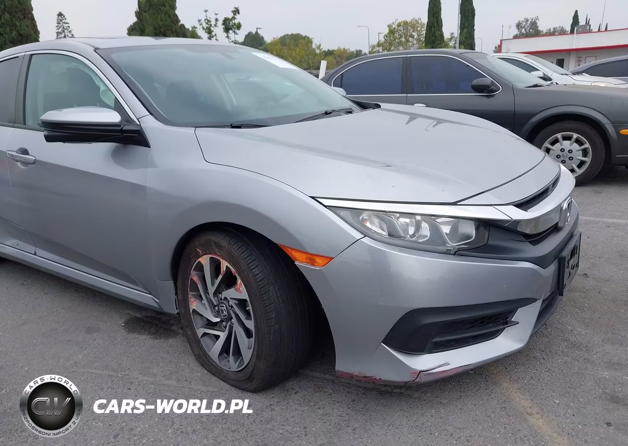 2018 Honda Civic Ex VIN:2HGFC2F70JH502605 - 6