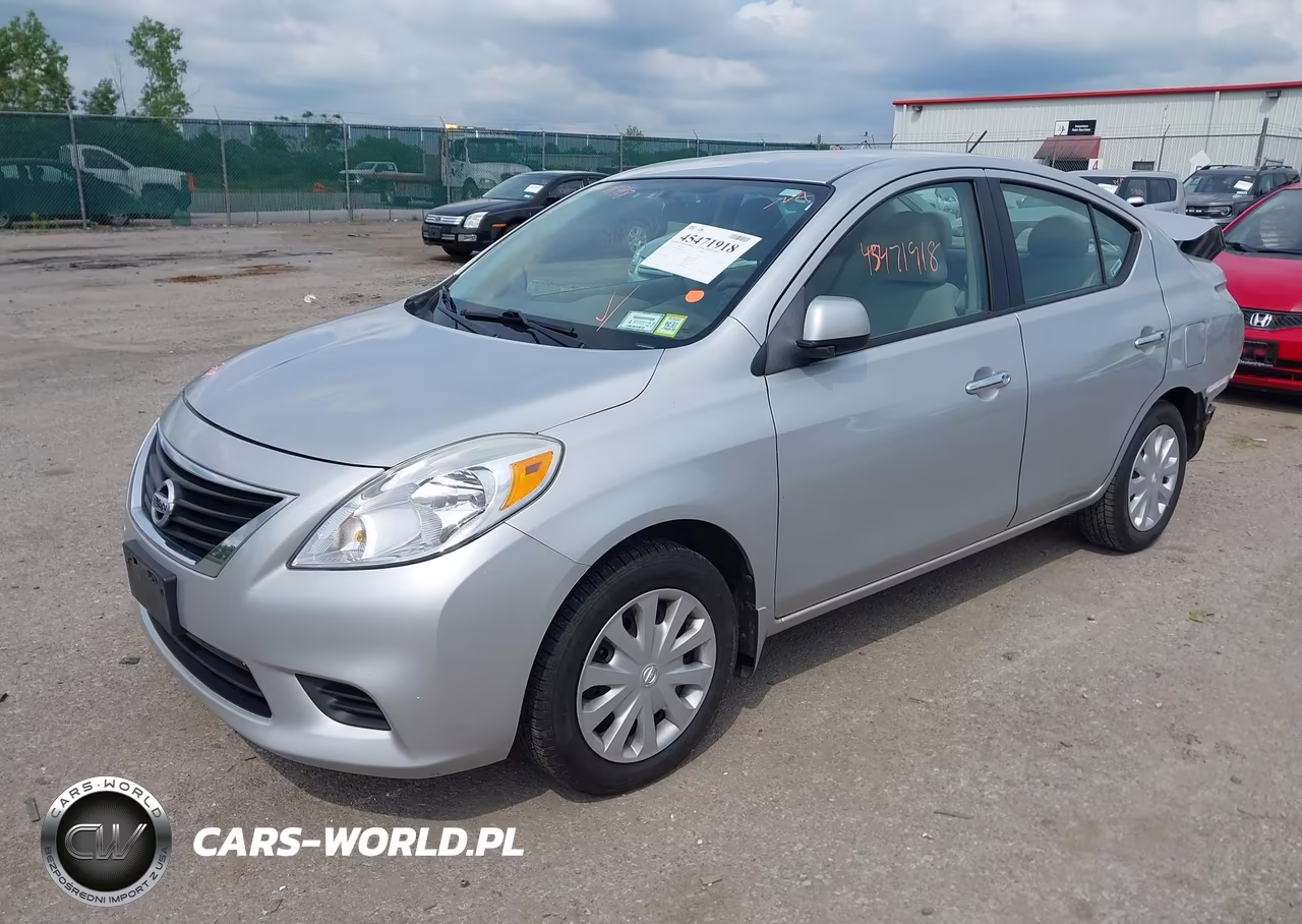 2012 Nissan Versa 1.6 Sv VIN:3N1CN7AP9CL851016 - 2