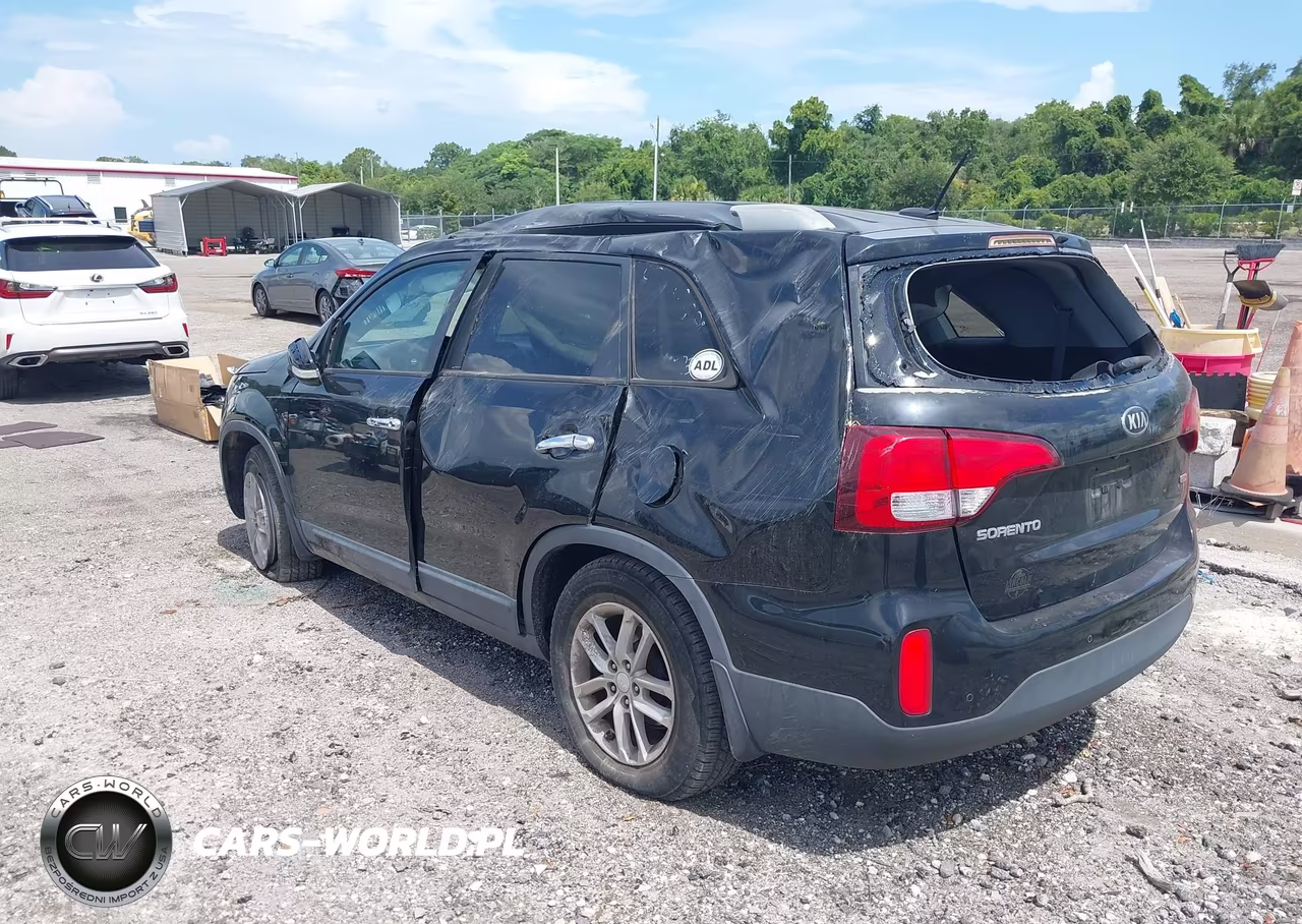 2015 Kia Sorento Lx VIN:5XYKT4A66FG651453 - 3