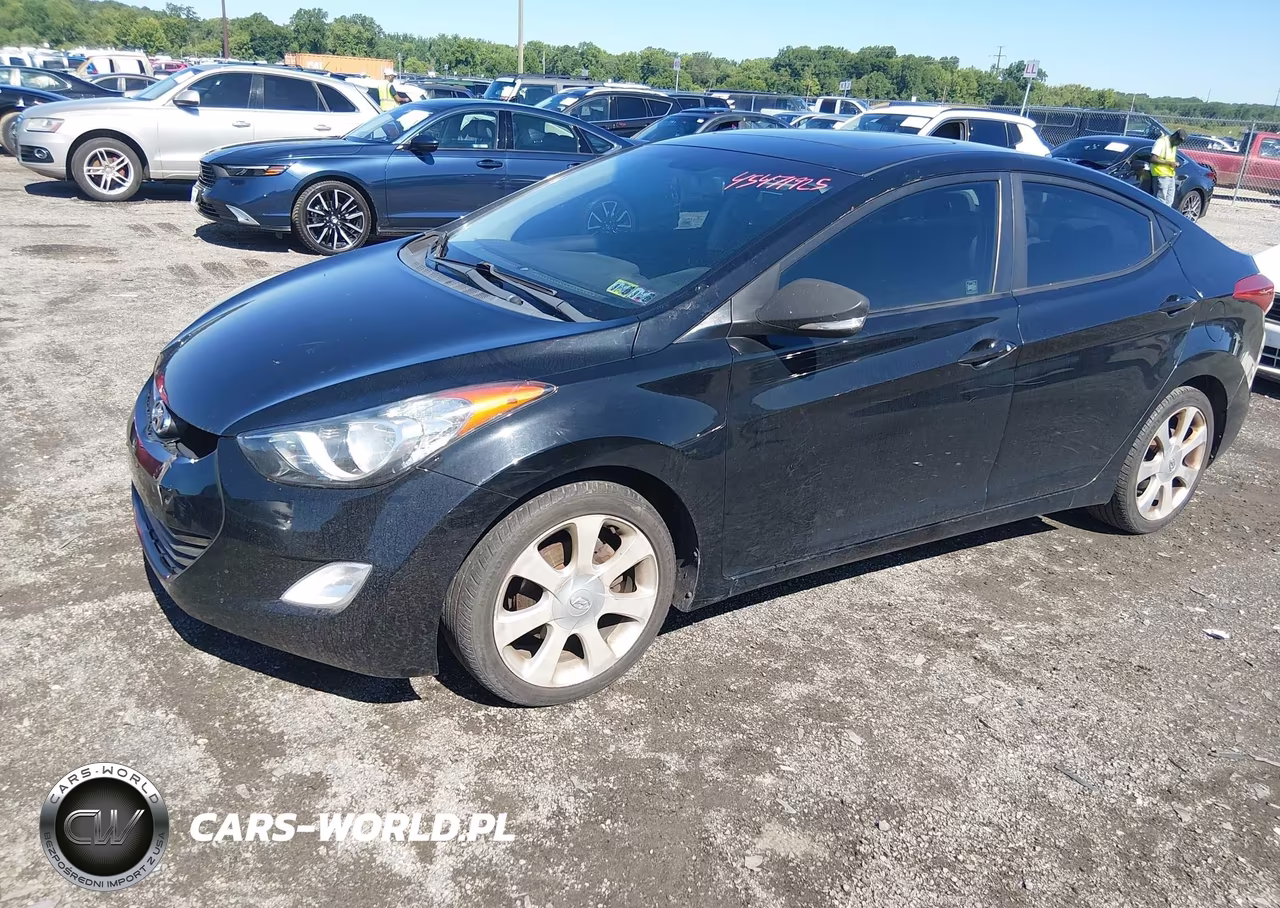 2011 Hyundai Elantra Limited (Ulsan Plant) VIN:KMHDH4AE4BU120029 - 2