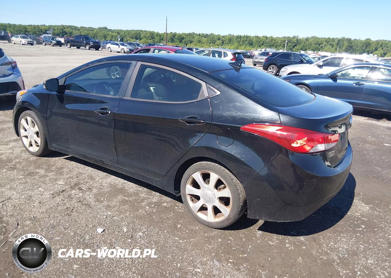 2011 Hyundai Elantra Limited (Ulsan Plant) VIN:KMHDH4AE4BU120029 - 3