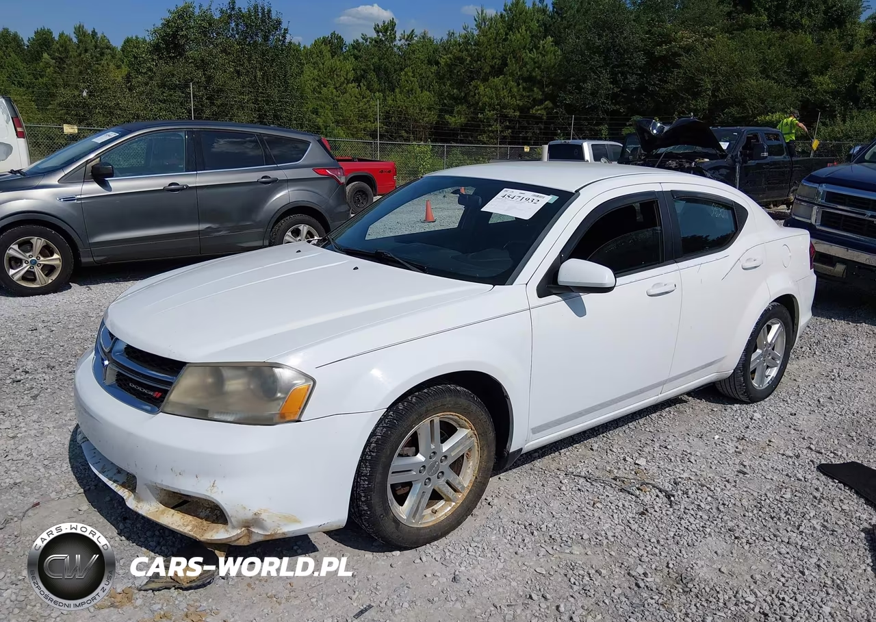 2012 Dodge Avenger Sxt VIN:1C3CDZCB2CN290238 - 2