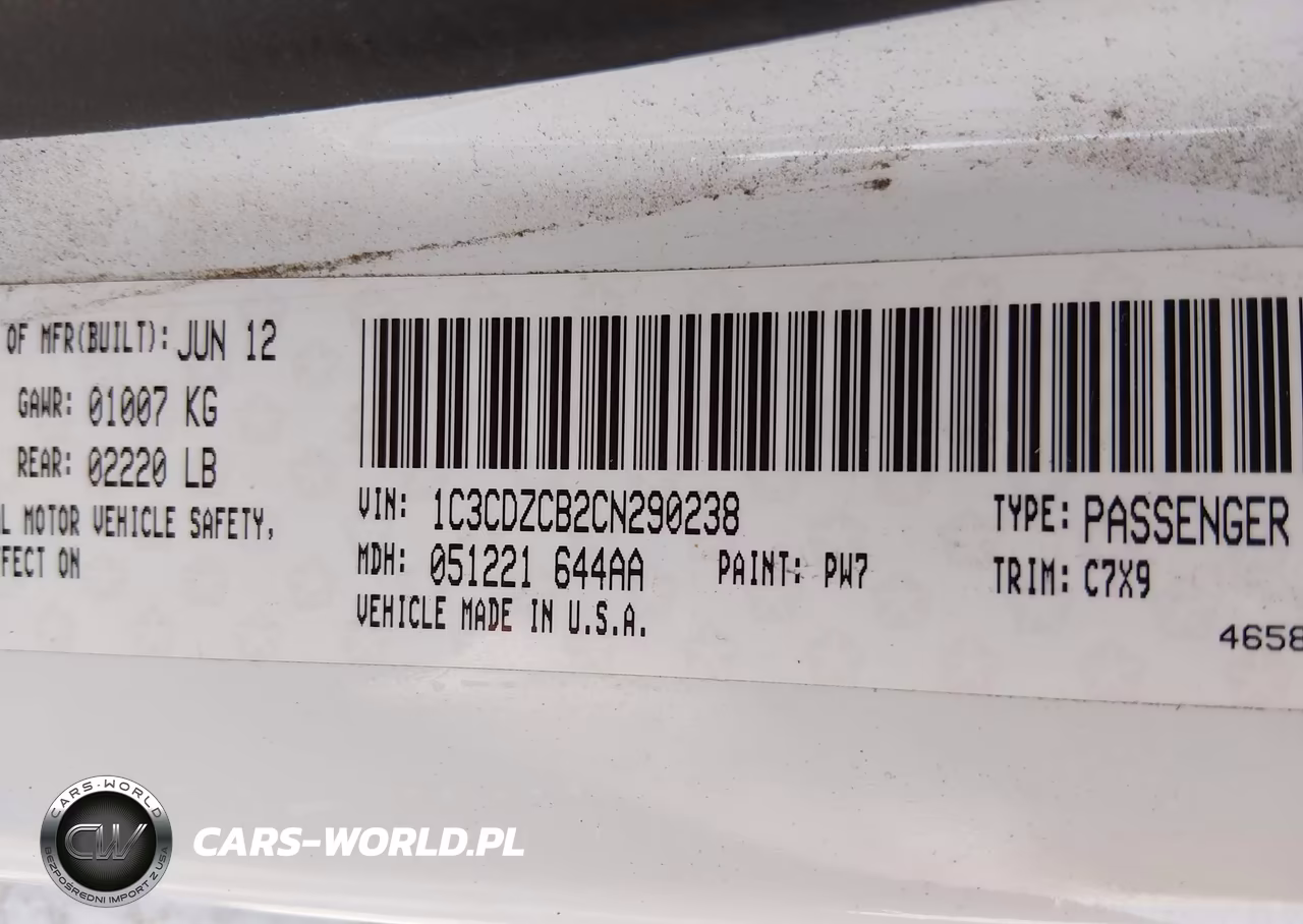 2012 Dodge Avenger Sxt VIN:1C3CDZCB2CN290238 - 9