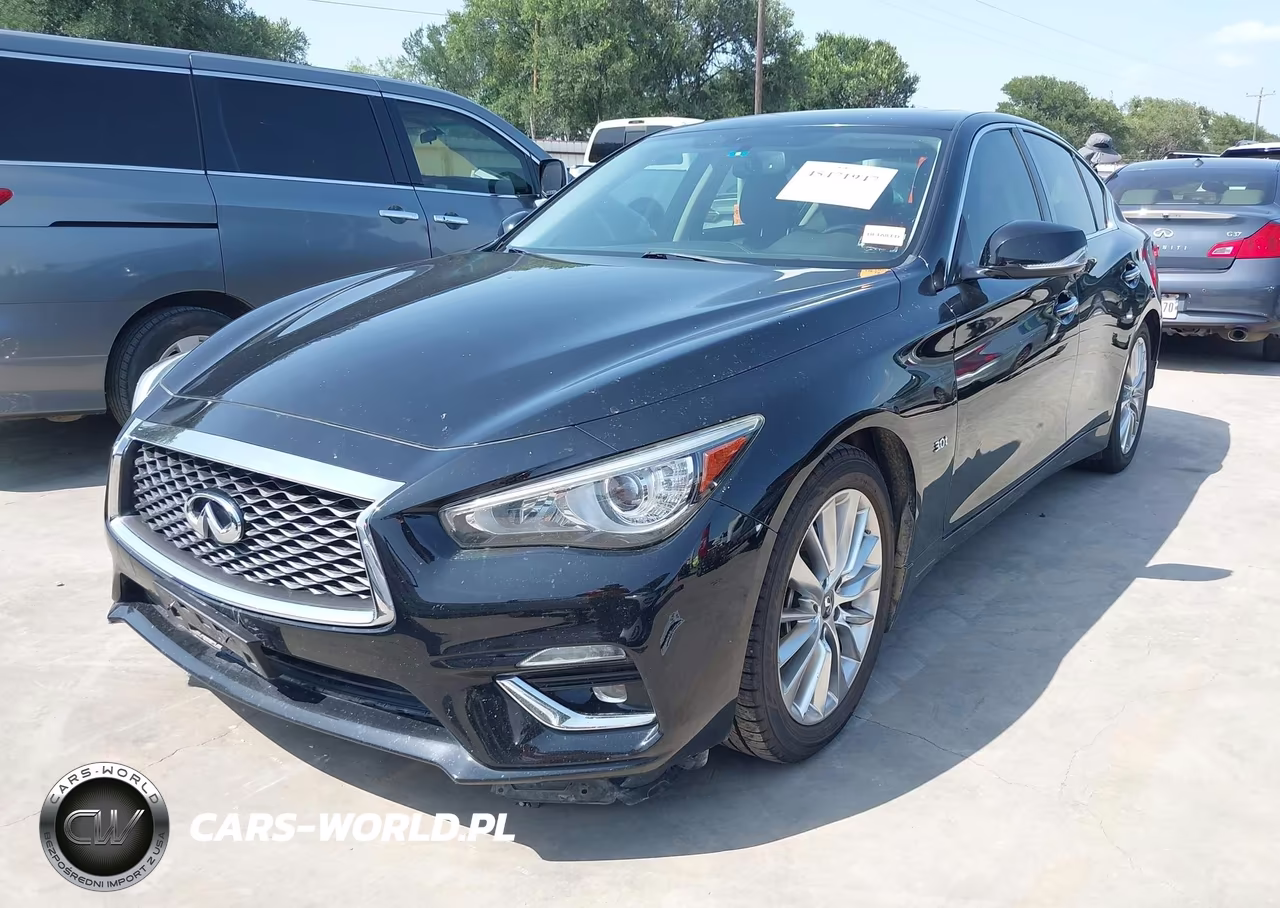 2019 Infiniti Q50 3.0T Luxe VIN:JN1EV7AP7KM518343 - 2