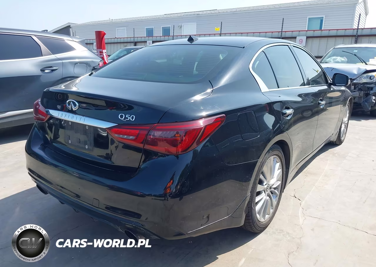 2019 Infiniti Q50 3.0T Luxe VIN:JN1EV7AP7KM518343 - 4