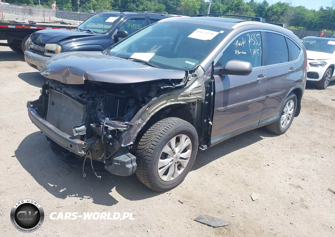 2013 Honda Cr-V Ex-L VIN:5J6RM4H70DL062551 - 2