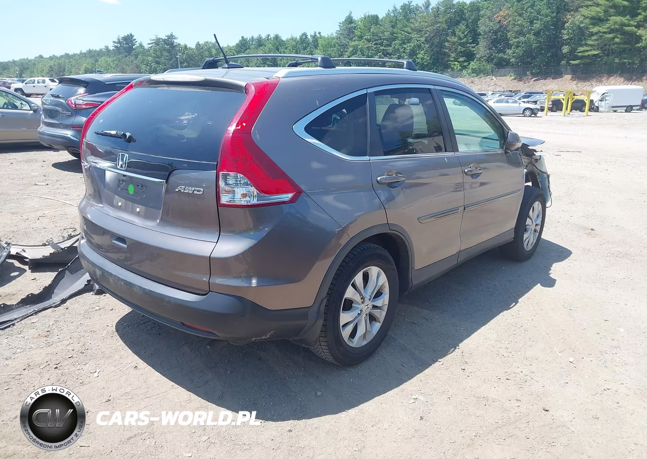 2013 Honda Cr-V Ex-L VIN:5J6RM4H70DL062551 - 4