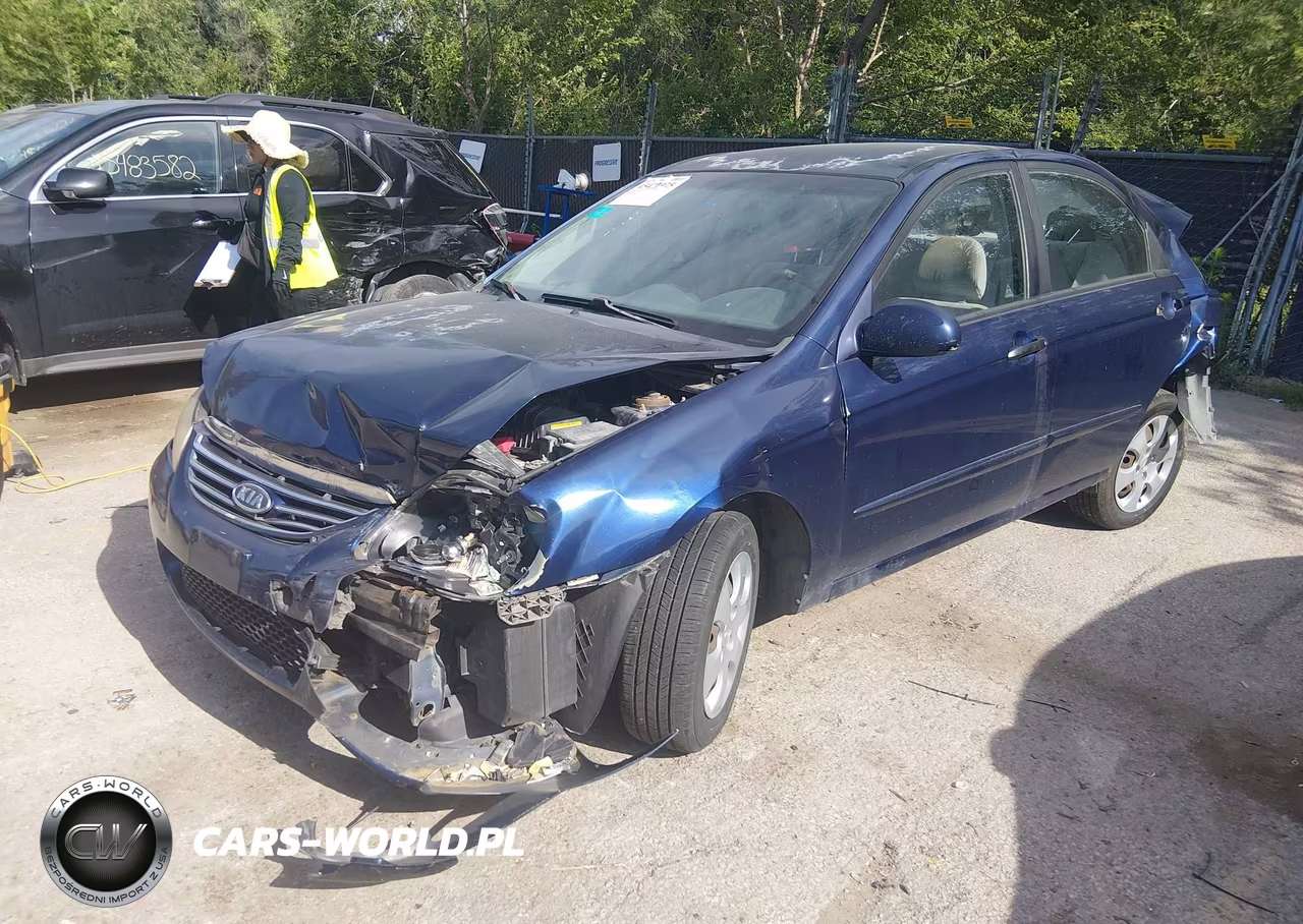 2007 Kia Spectra Ex VIN:KNAFE121975435312 - 2