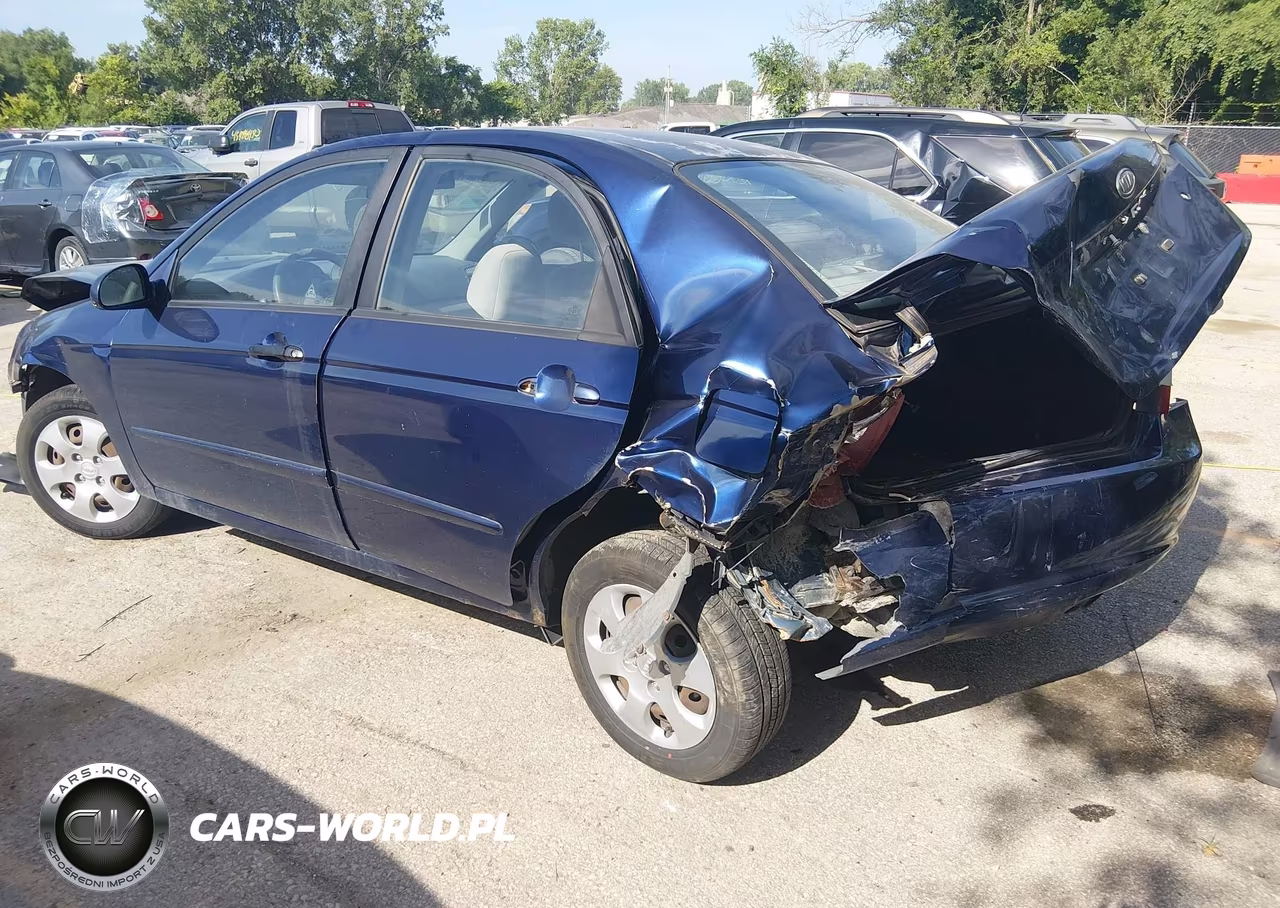 2007 Kia Spectra Ex VIN:KNAFE121975435312 - 3