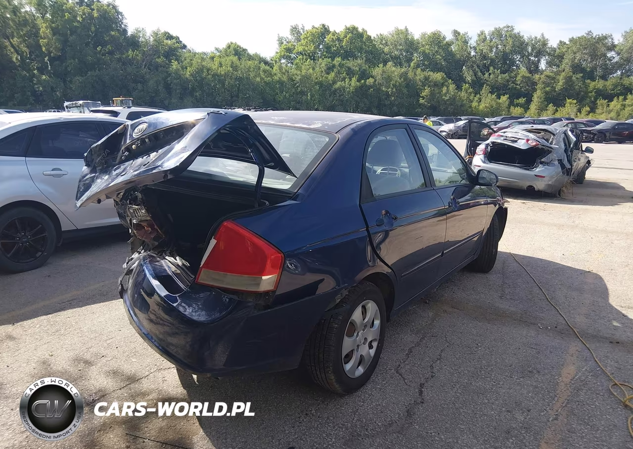 2007 Kia Spectra Ex VIN:KNAFE121975435312 - 4