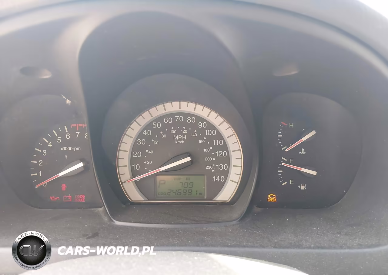 2007 Kia Spectra Ex VIN:KNAFE121975435312 - 7