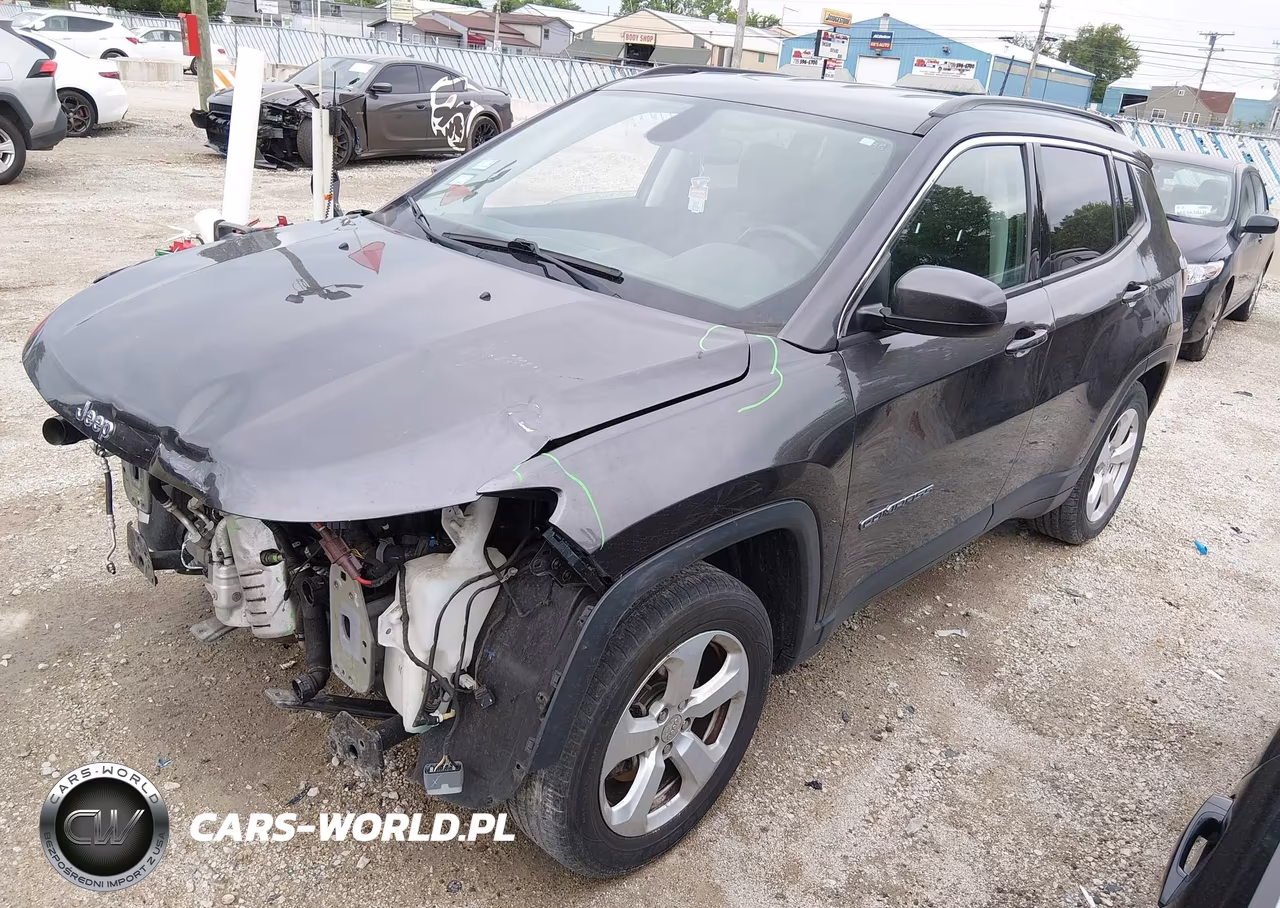 2018 Jeep Compass Latitude Fwd VIN:3C4NJCBB5JT186707 - 2
