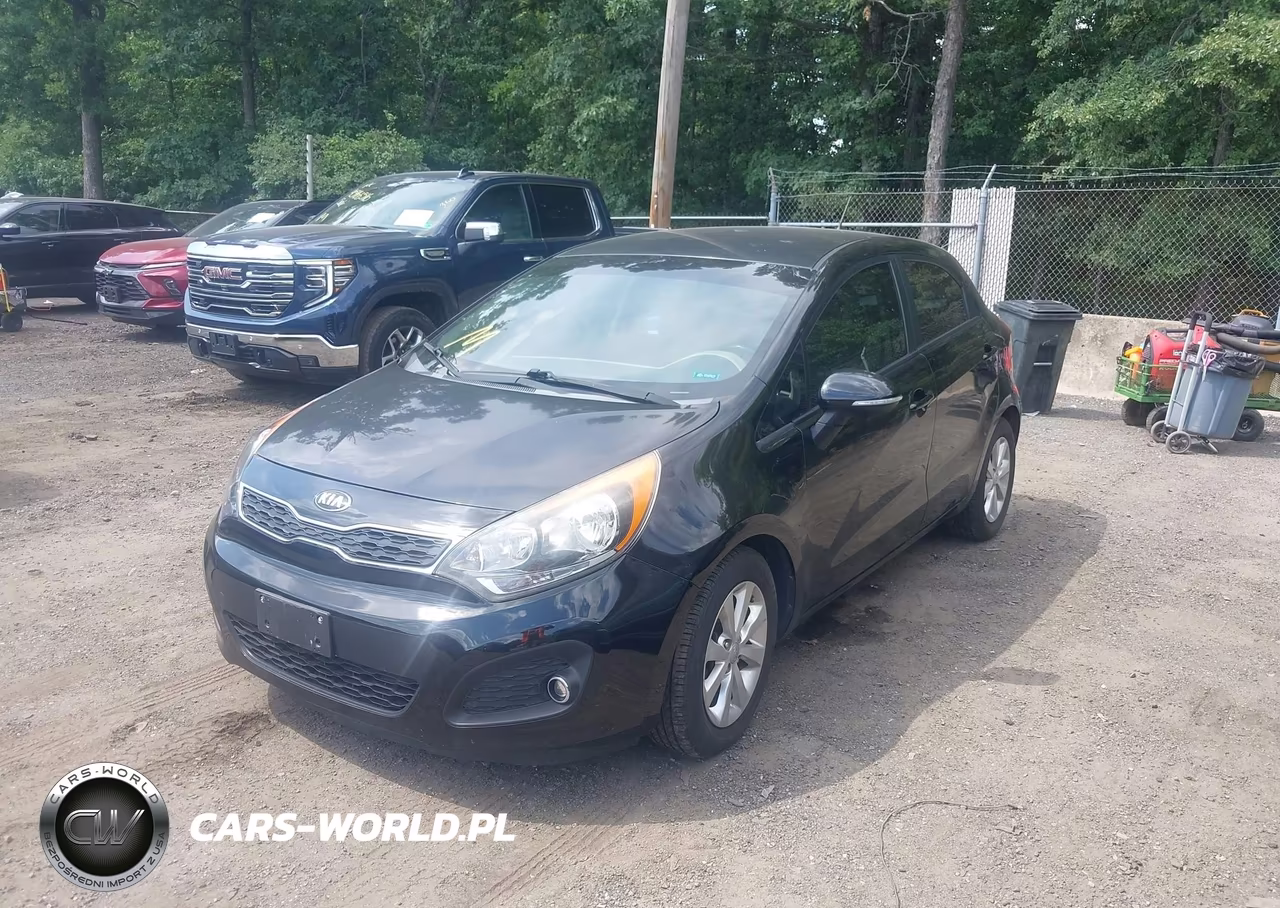 2014 Kia Rio Ex VIN:KNADN5A37E6415858 - 2