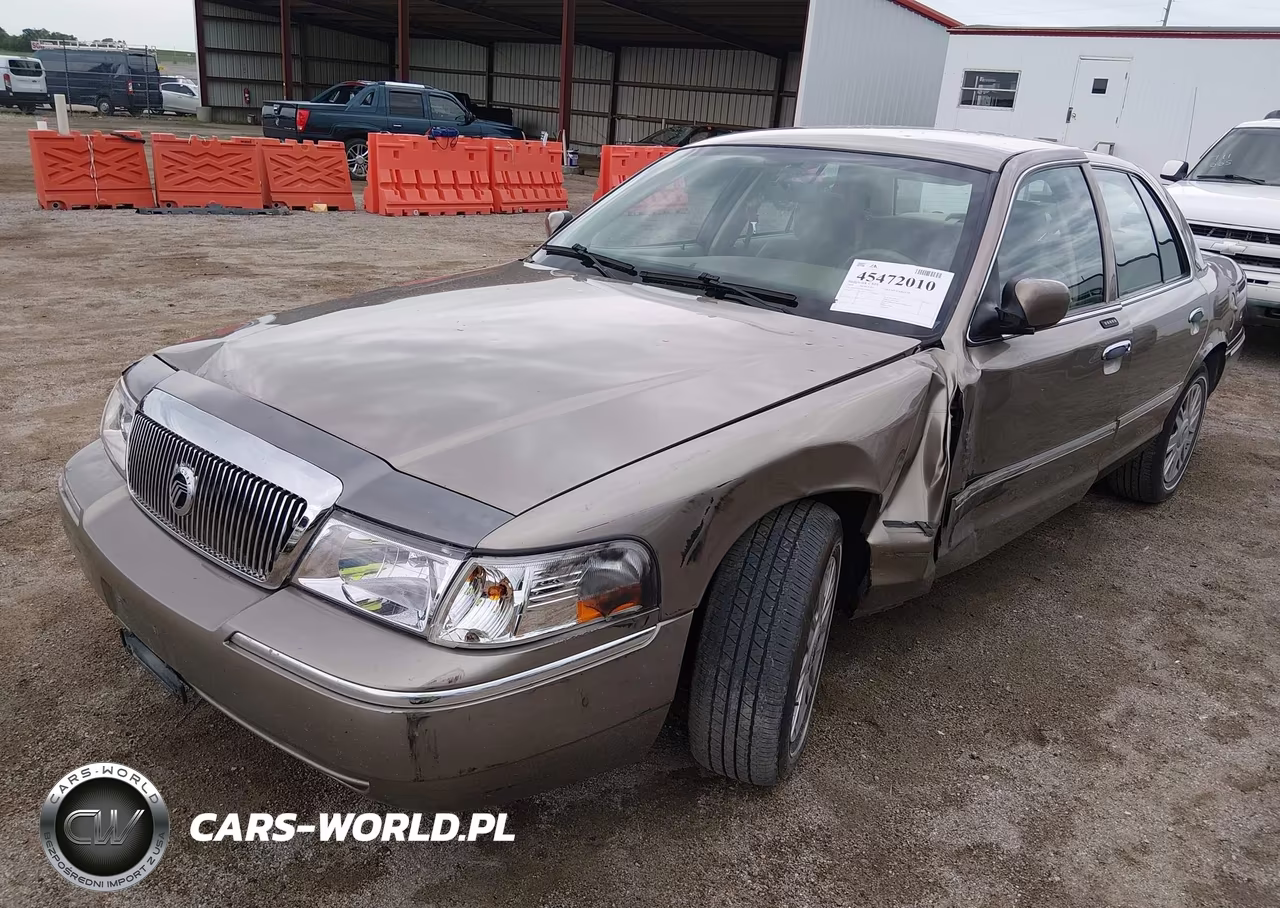 2004 Mercury Grand Marquis Gs VIN:2MEFM74W74X684153 - 2