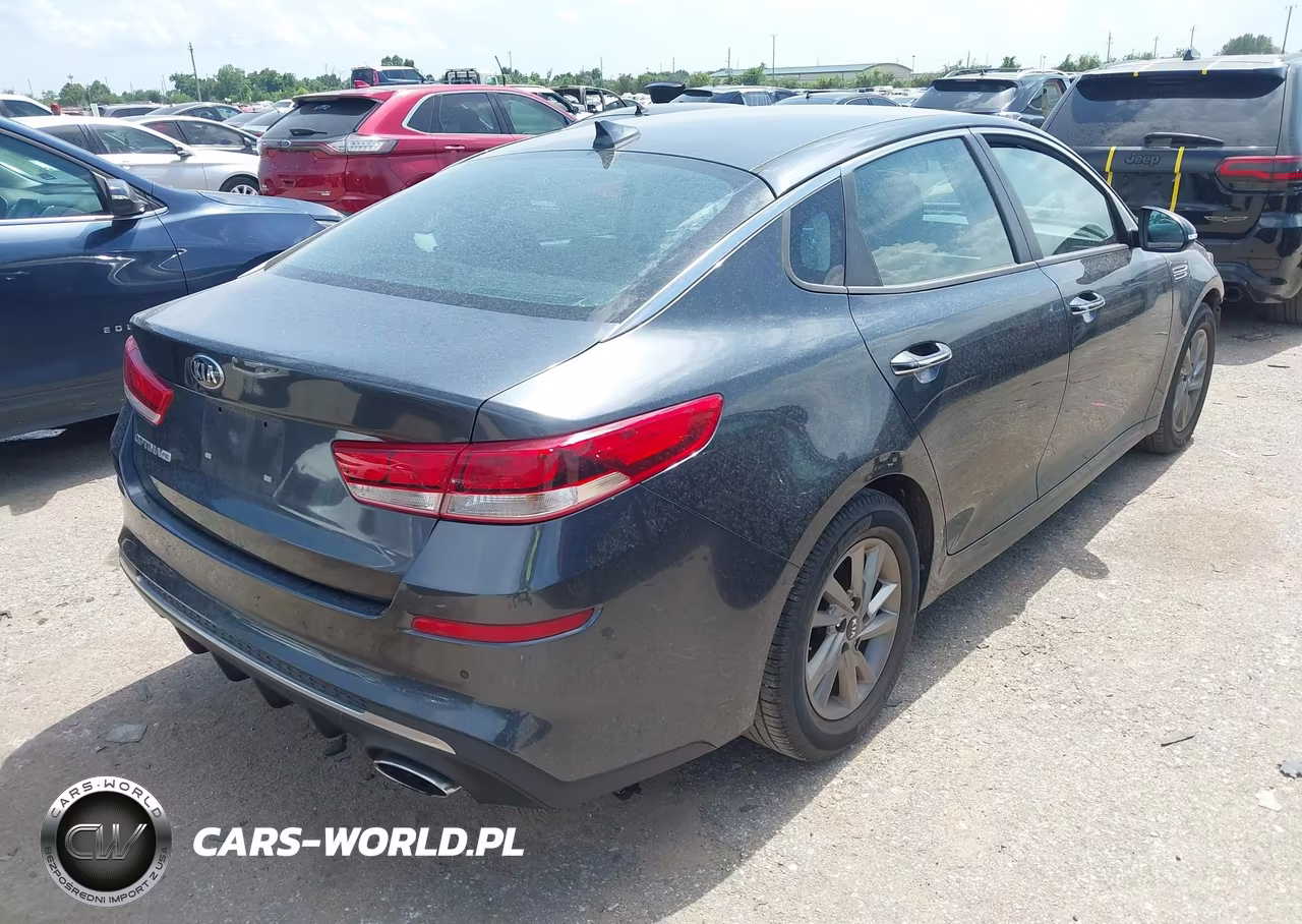 2019 Kia Optima Lx VIN:5XXGT4L30KG378405 - 4