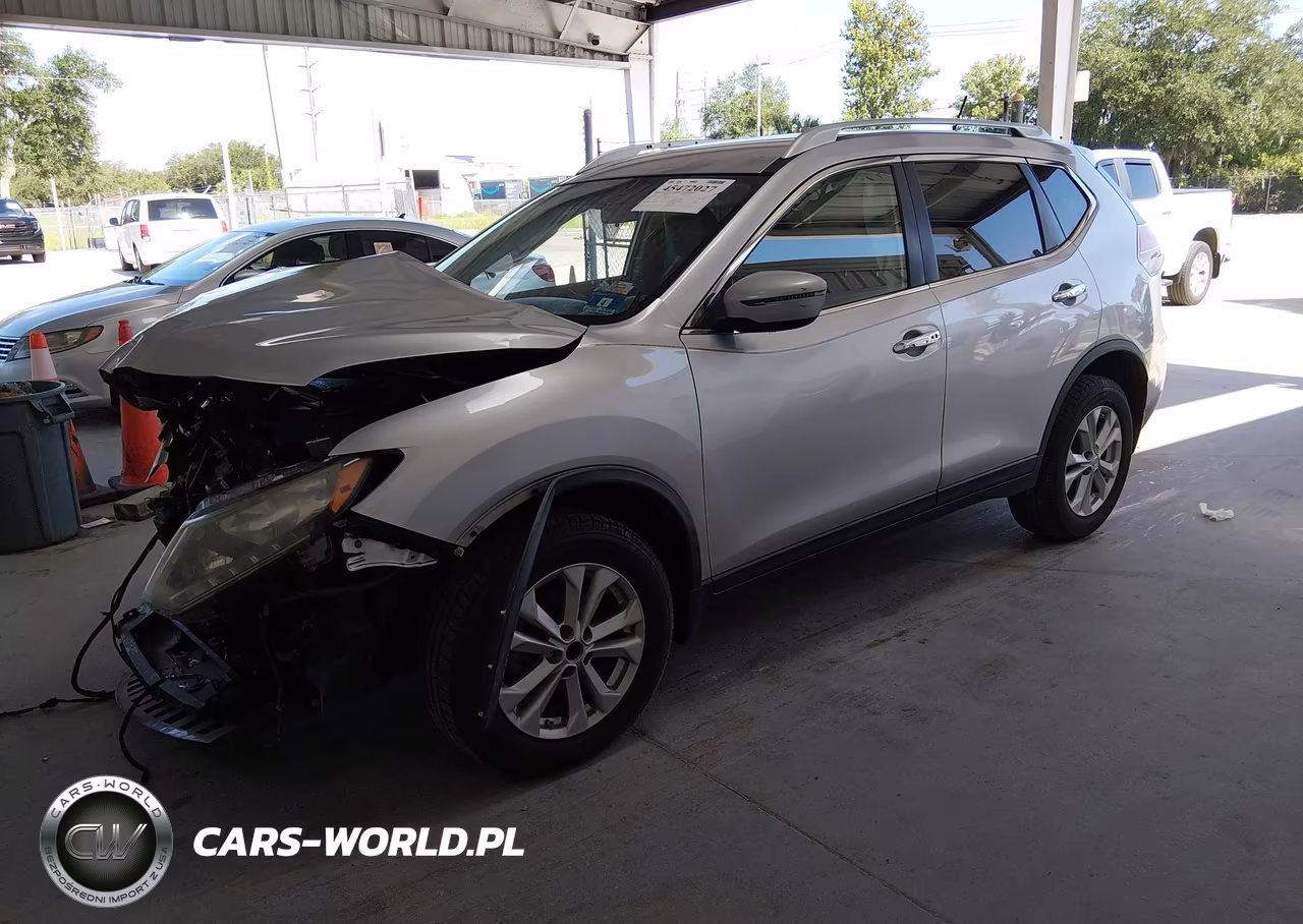 2016 Nissan Rogue Sv VIN:KNMAT2MV5GP598150 - 2