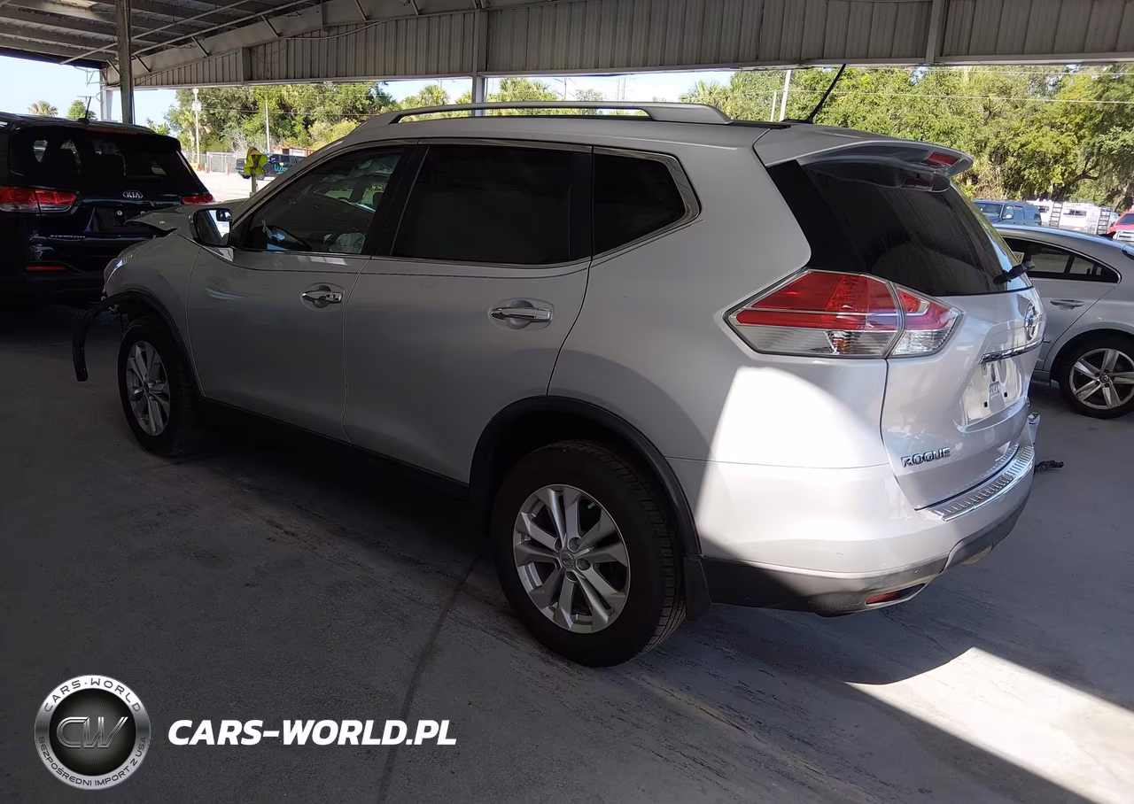 2016 Nissan Rogue Sv VIN:KNMAT2MV5GP598150 - 3