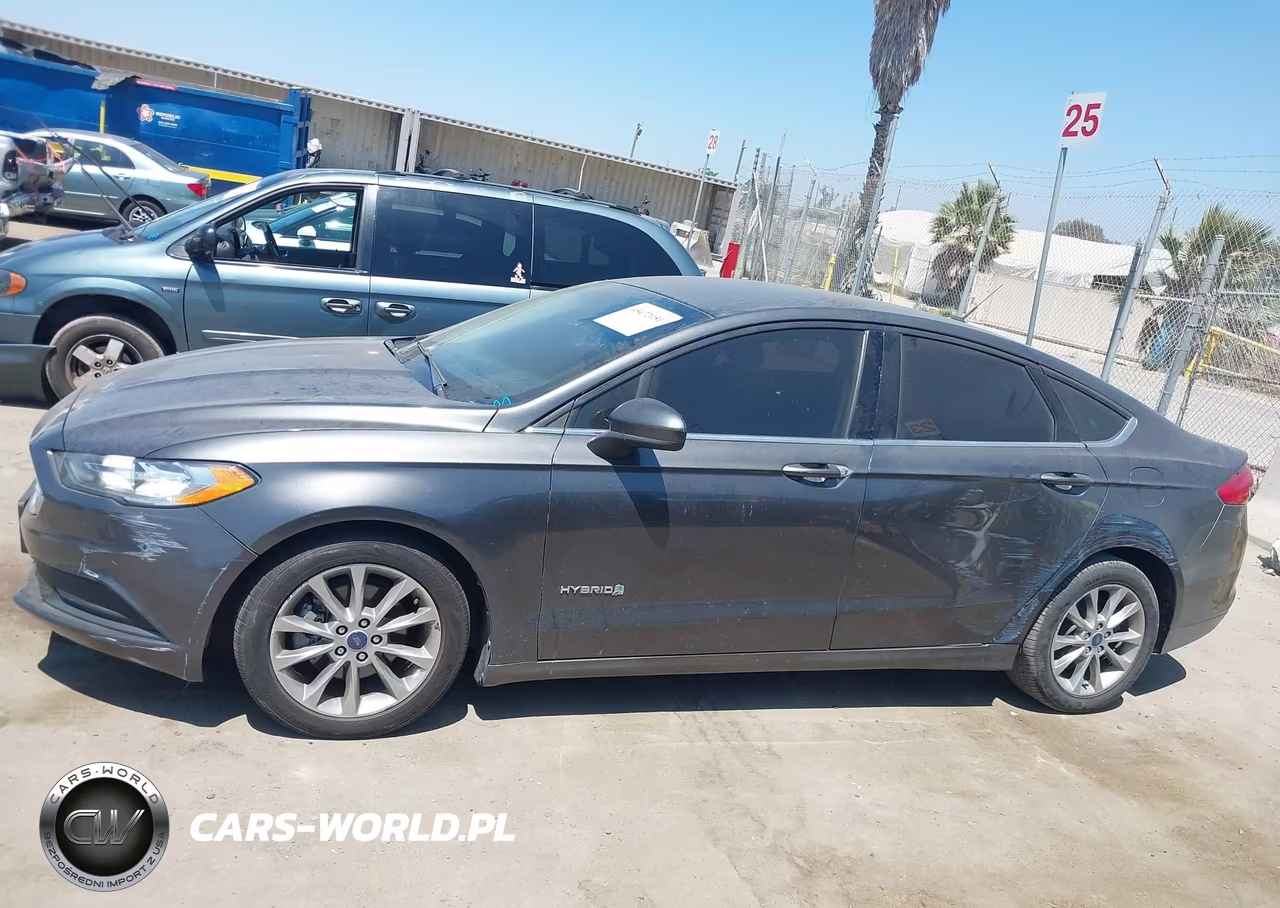 2017 Ford Fusion Hybrid Se VIN:3FA6P0LU1HR286155 - 14