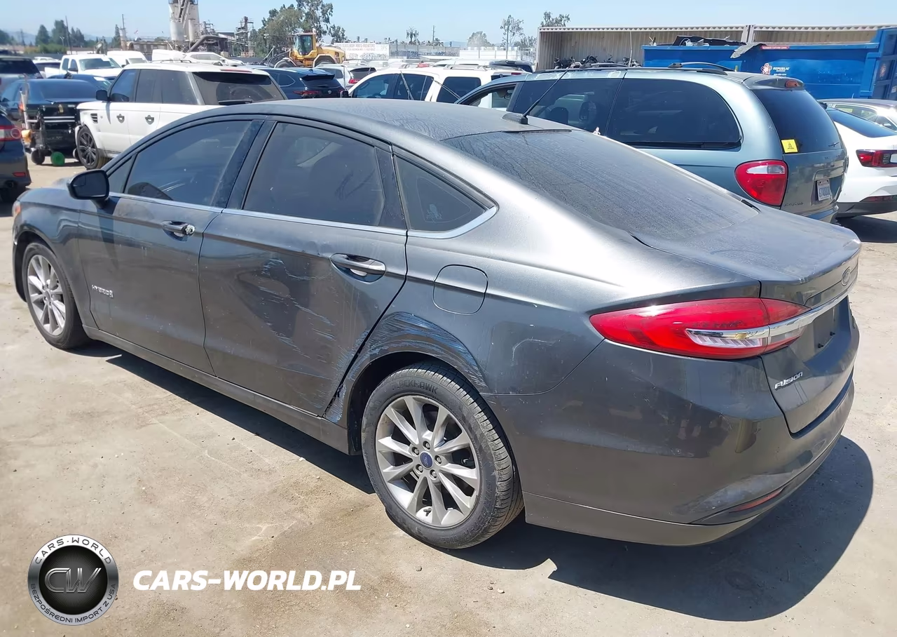 2017 Ford Fusion Hybrid Se VIN:3FA6P0LU1HR286155 - 3