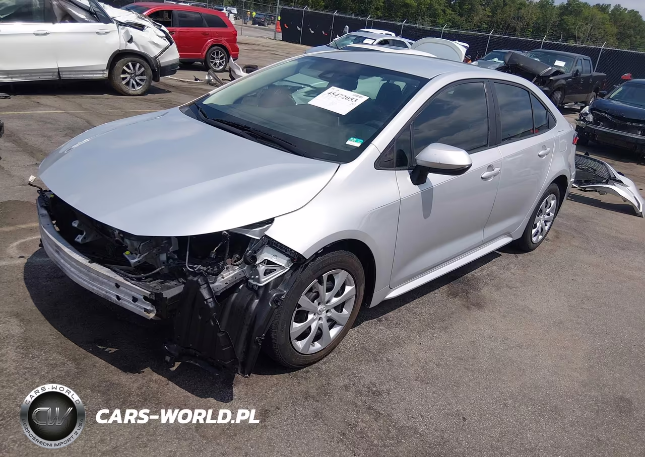 2020 Toyota Corolla Le VIN:5YFEPRAE7LP126267 - 2