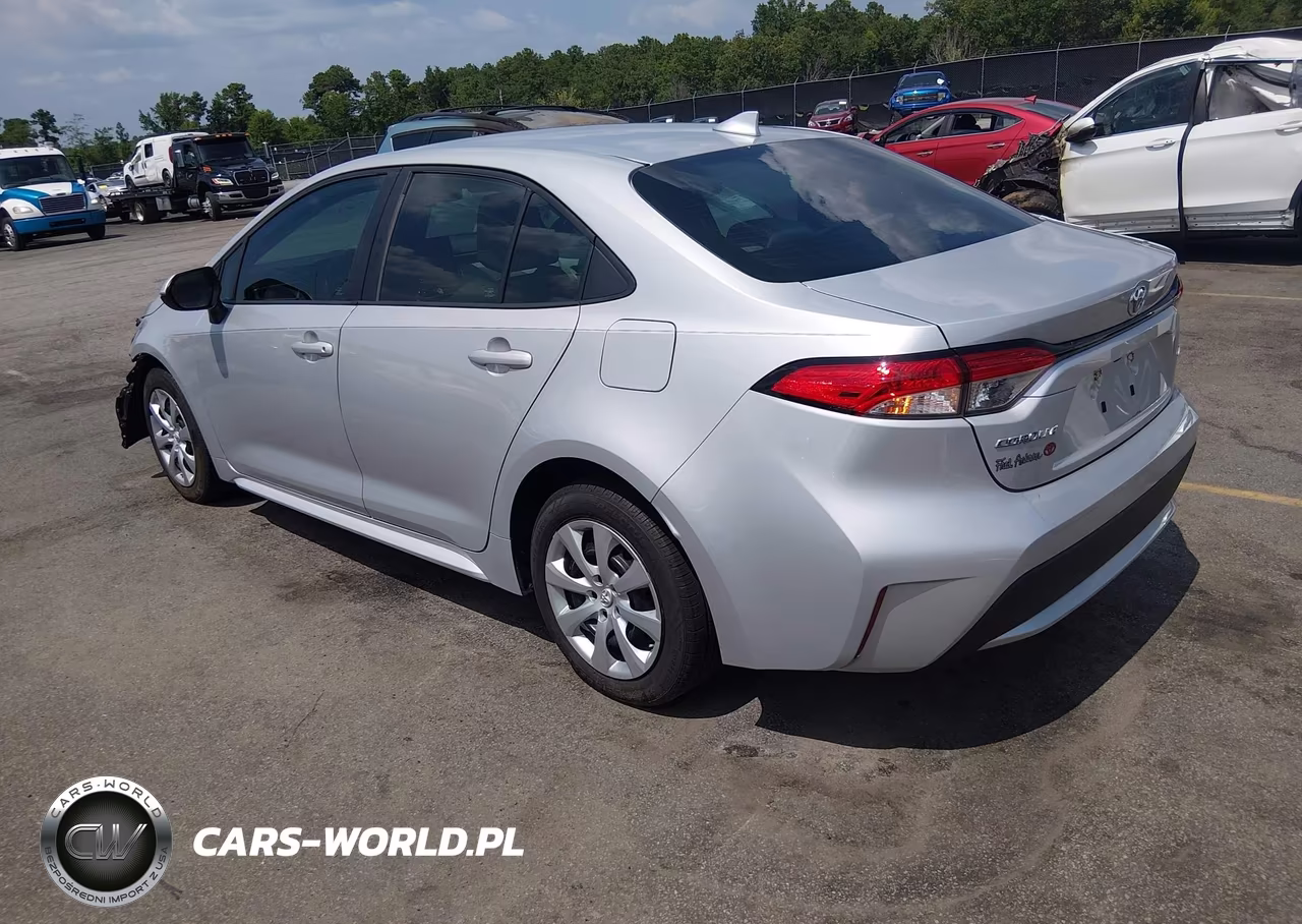 2020 Toyota Corolla Le VIN:5YFEPRAE7LP126267 - 3