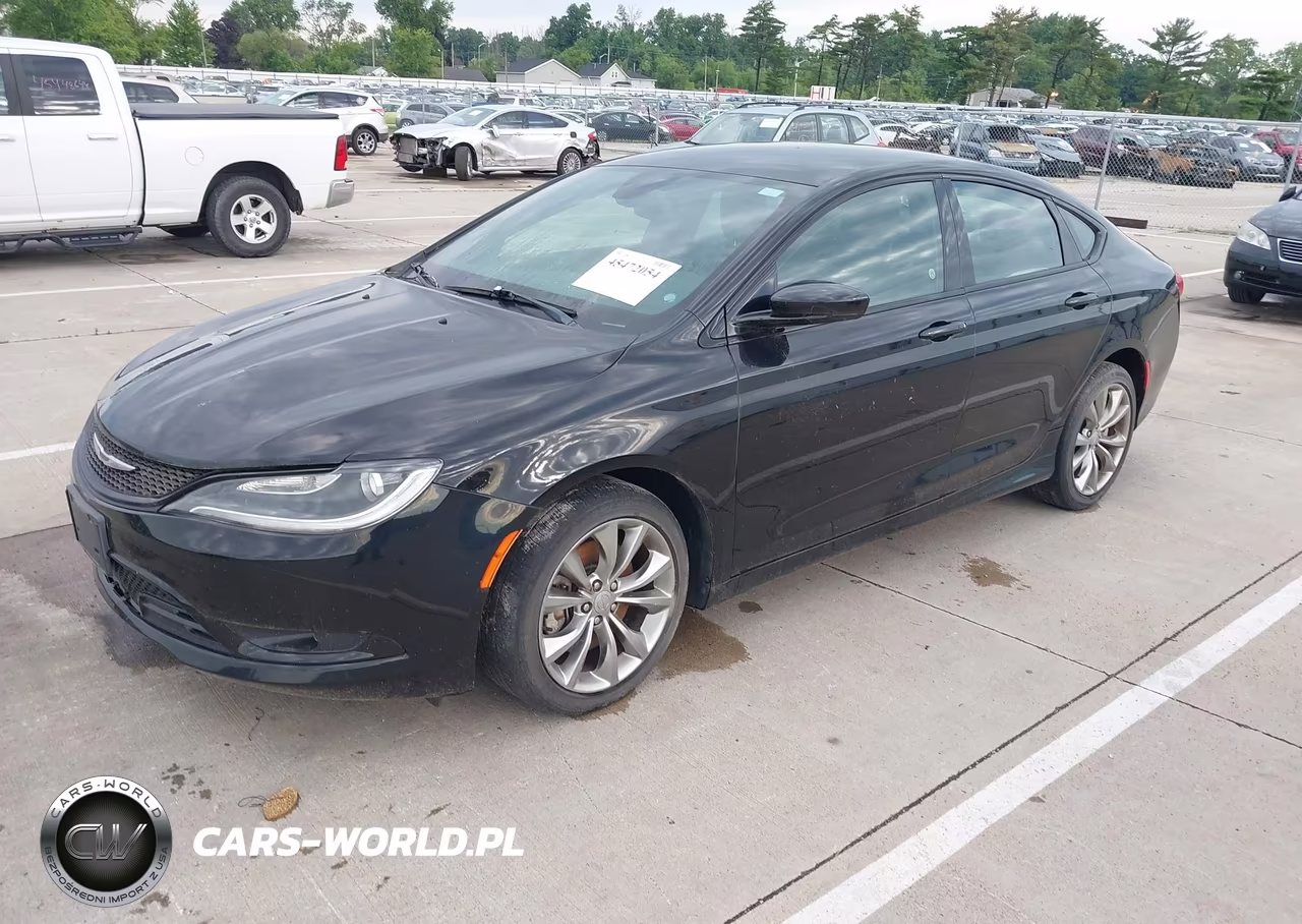 2015 Chrysler 200 S VIN:1C3CCCBG3FN581140 - 2