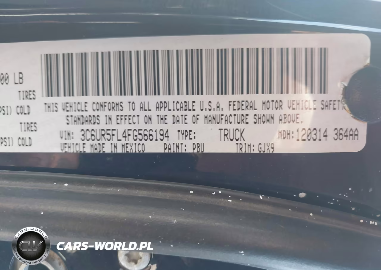 2015 Ram 2500 Laramie VIN:3C6UR5FL4FG566194 - 9