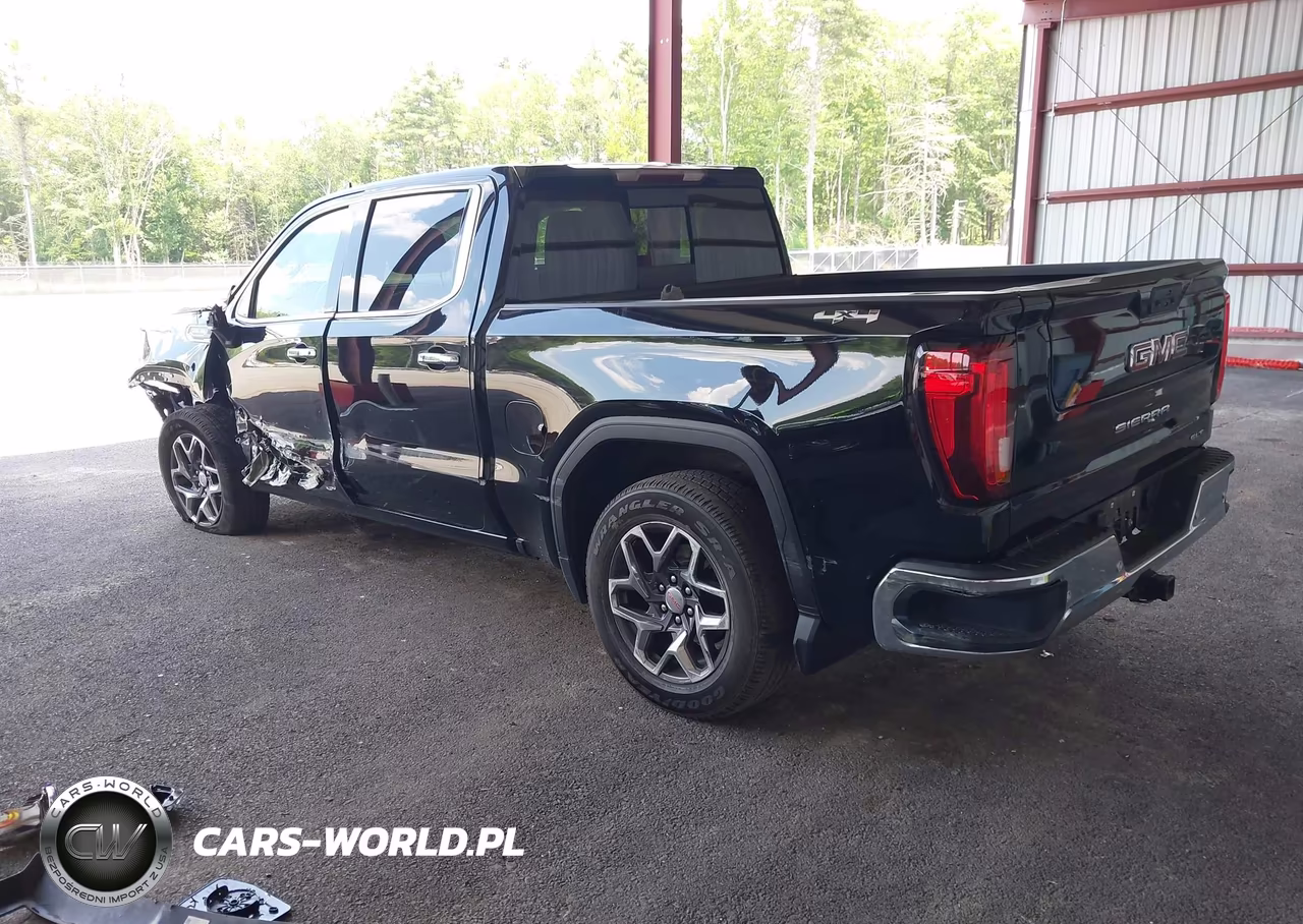2022 GMC Sierra 1500 4Wd Short Box Slt VIN:1GTUUDED4NZ535814 - 3
