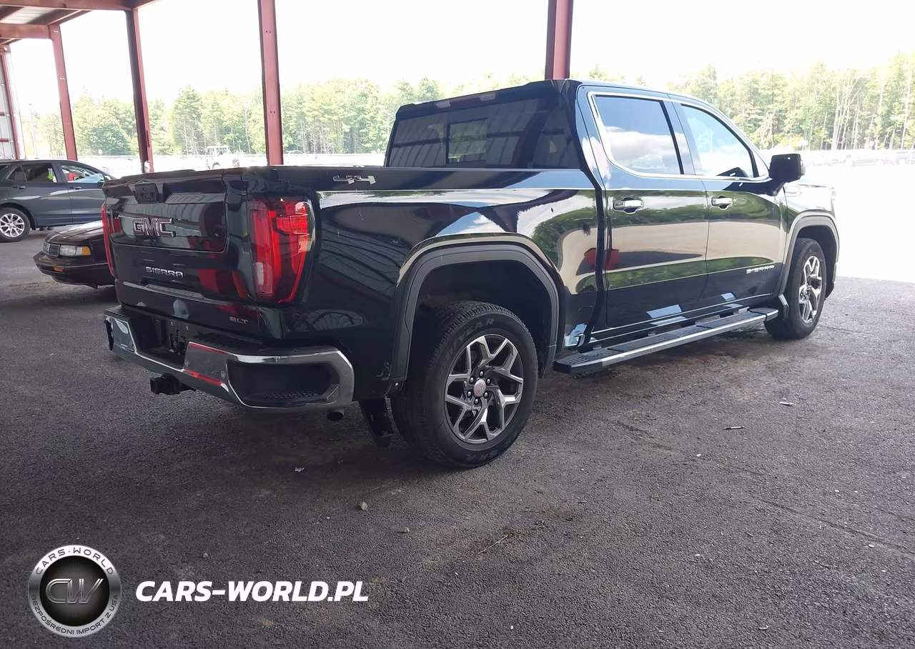 2022 GMC Sierra 1500 4Wd Short Box Slt VIN:1GTUUDED4NZ535814 - 4