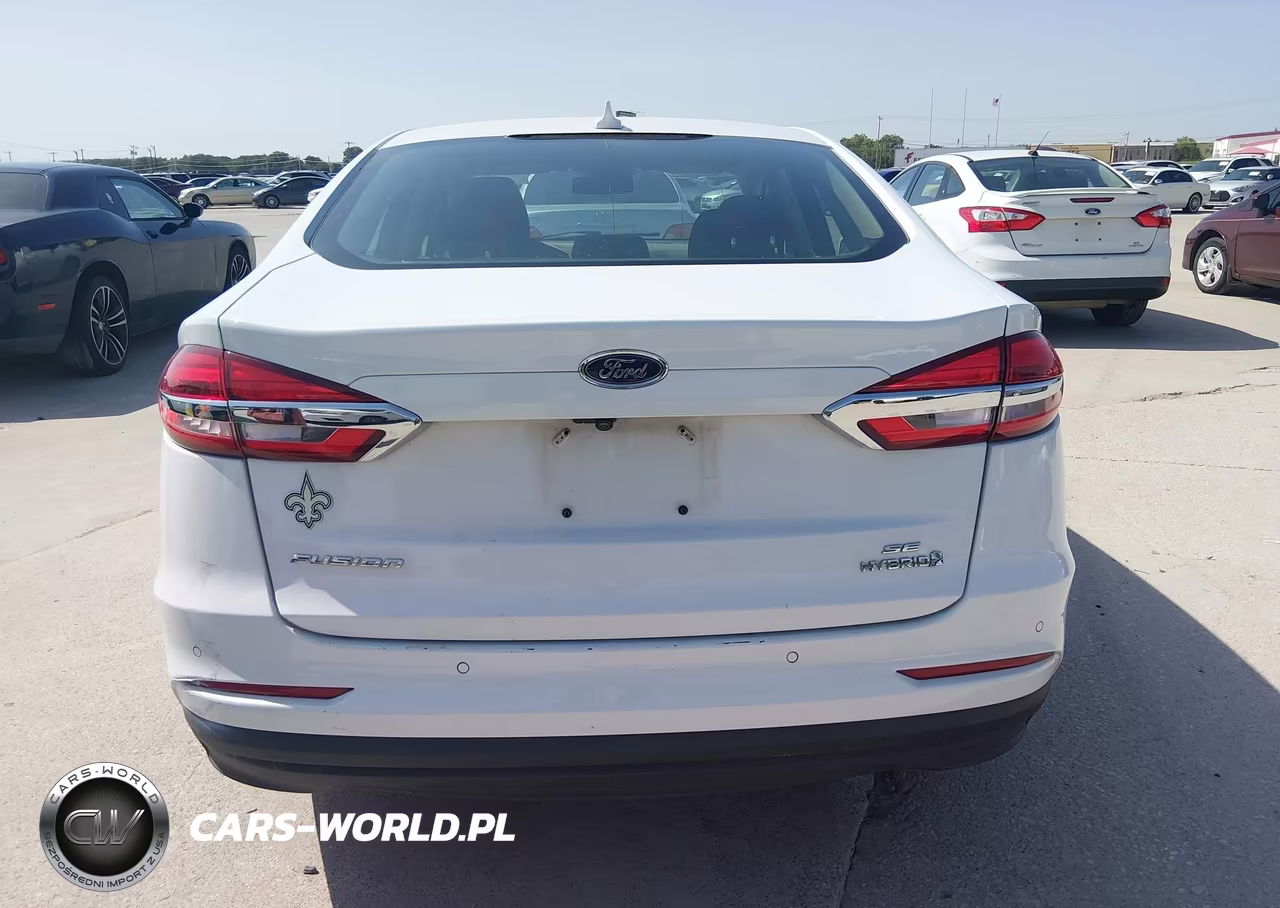 2019 Ford Fusion Hybrid Se VIN:3FA6P0LUXKR120496 - 16