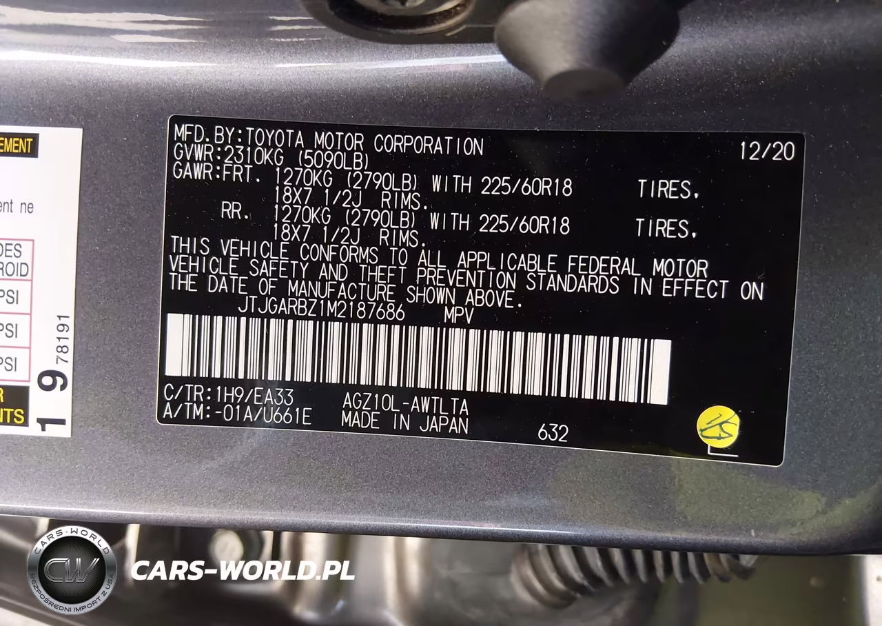 2021 Lexus Nx 300 VIN:JTJGARBZ1M2187686 - 9