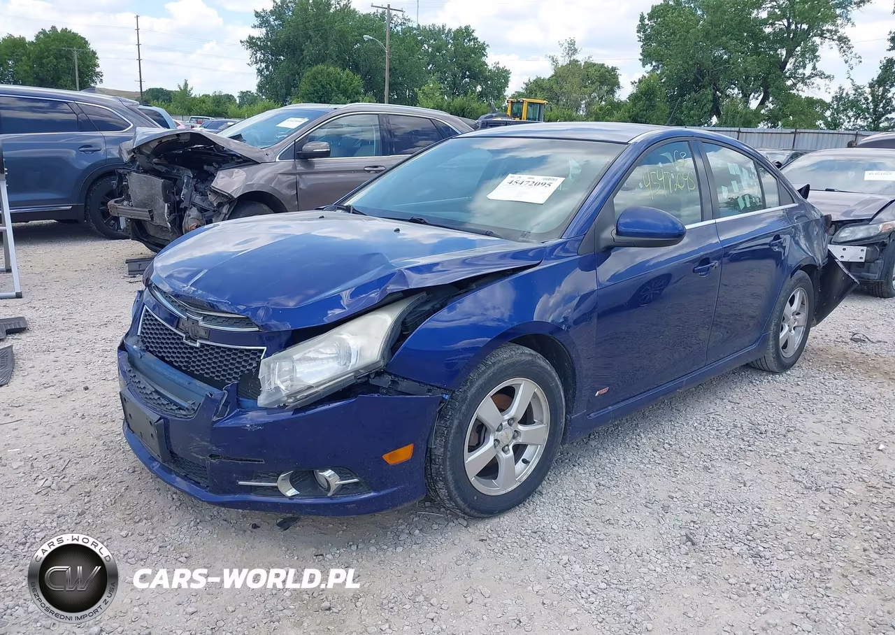2012 Chevrolet Cruze 1Lt VIN:1G1PF5SC8C7116861 - 2