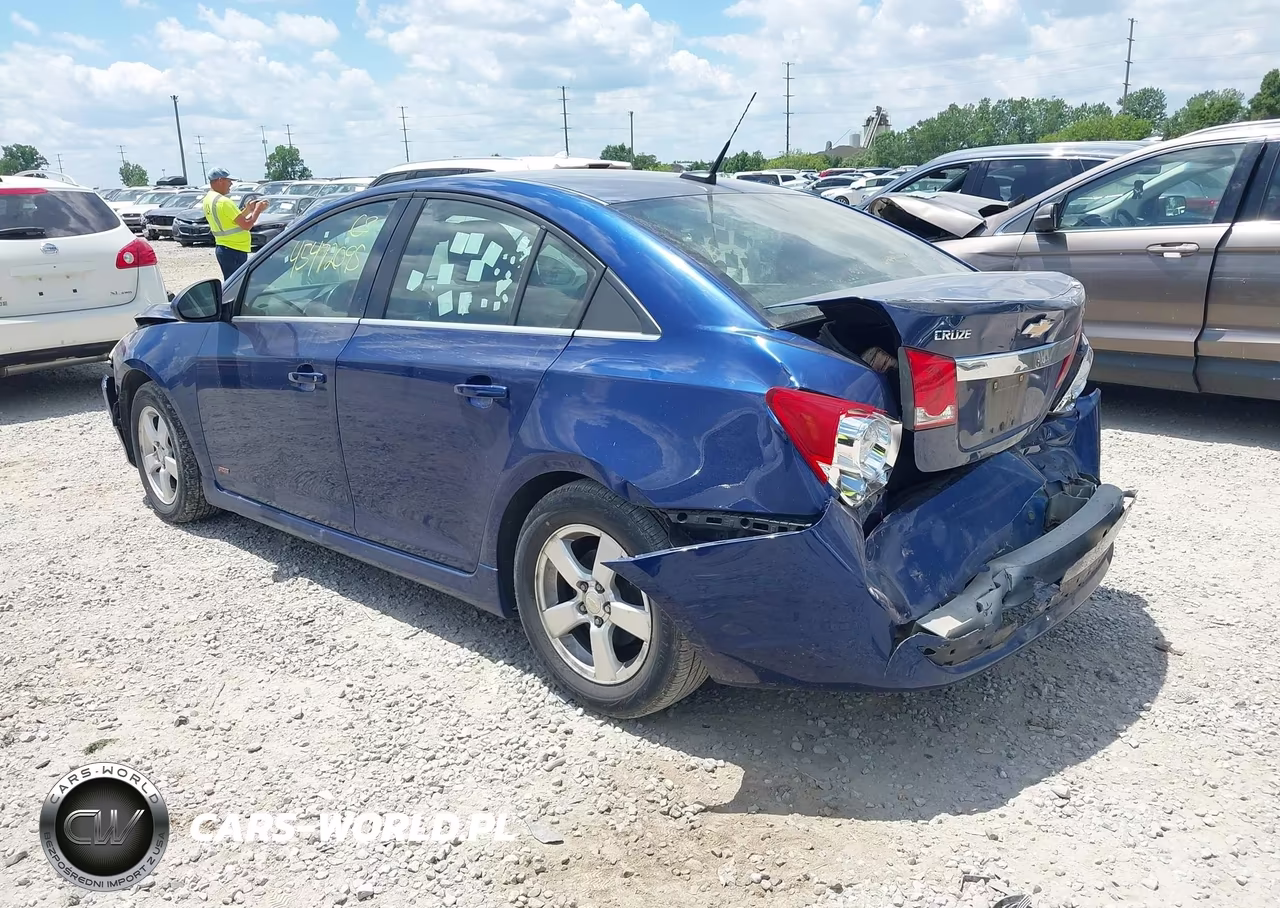 2012 Chevrolet Cruze 1Lt VIN:1G1PF5SC8C7116861 - 3