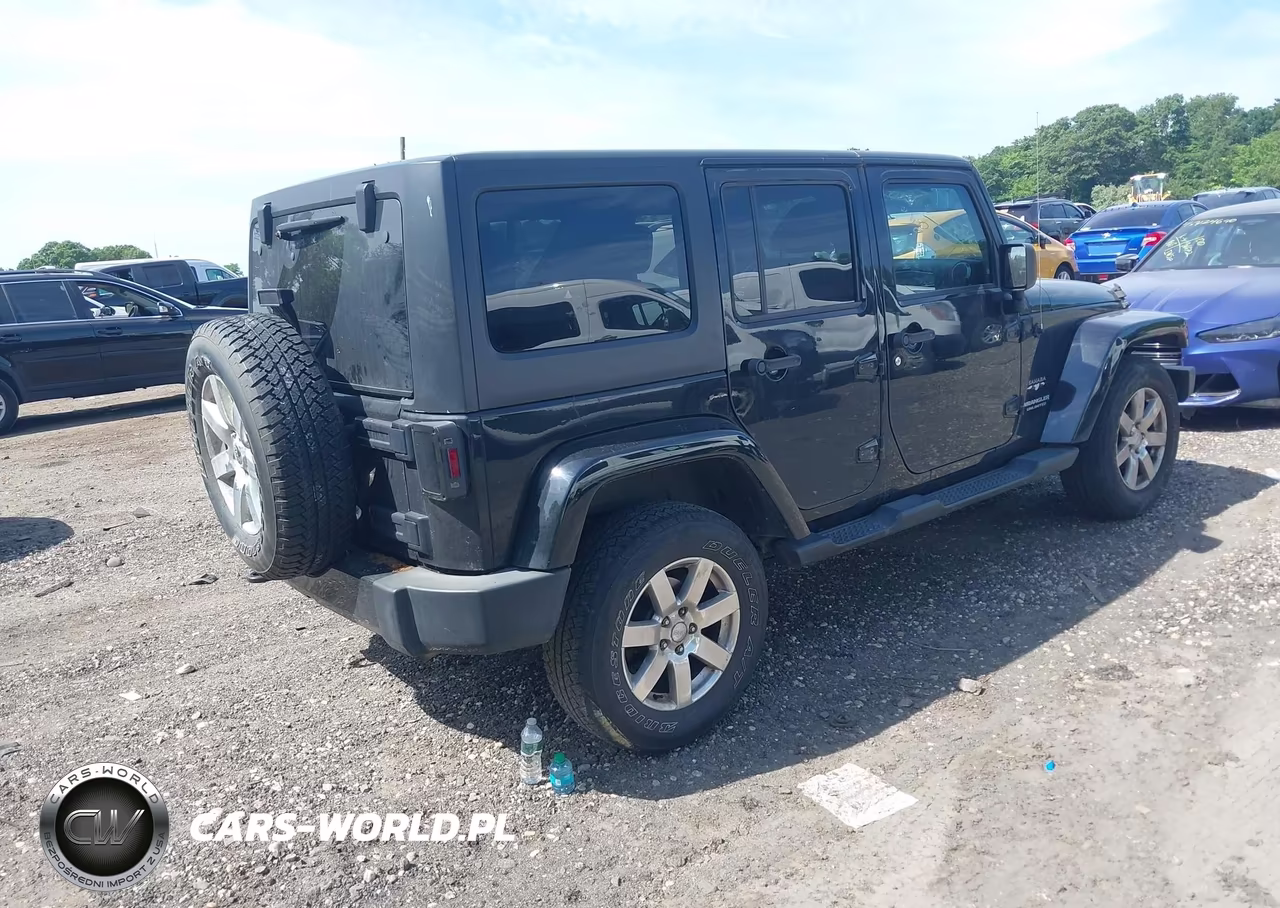 2016 Jeep Wrangler Unlimited Sahara VIN:1C4BJWEGXGL198545 - 4