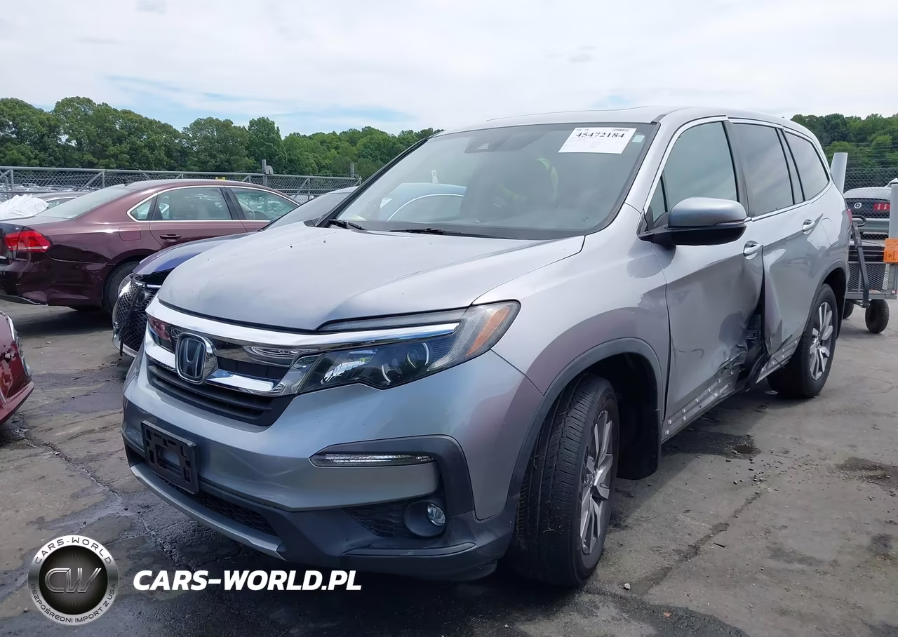 2020 Honda Pilot 2Wd Ex-L VIN:5FNYF5H59LB026925 - 2