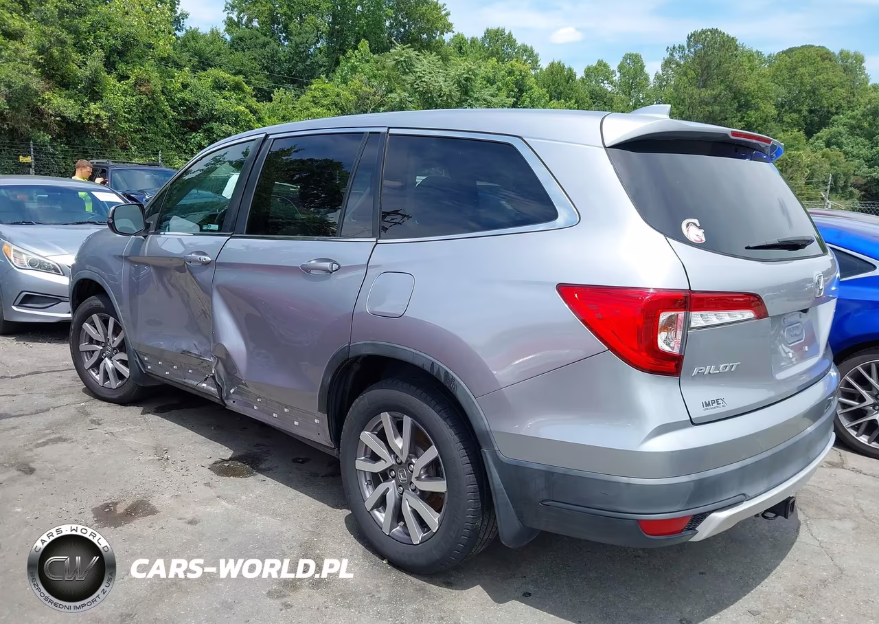 2020 Honda Pilot 2Wd Ex-L VIN:5FNYF5H59LB026925 - 3