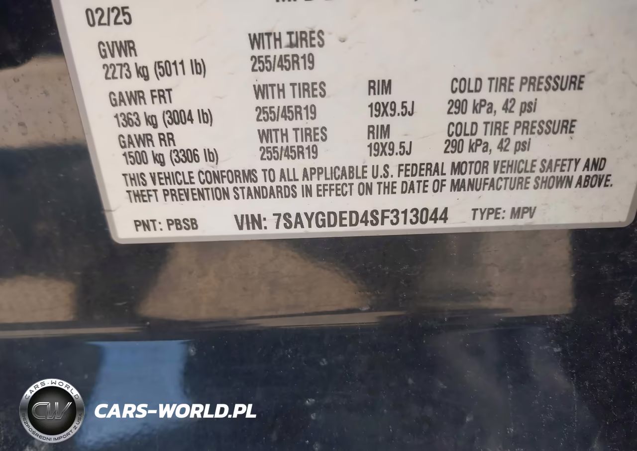 2025 Tesla Model Y Long Range Dual Motor Rear-Wheel Drive VIN:7SAYGDED4SF313044 - 9